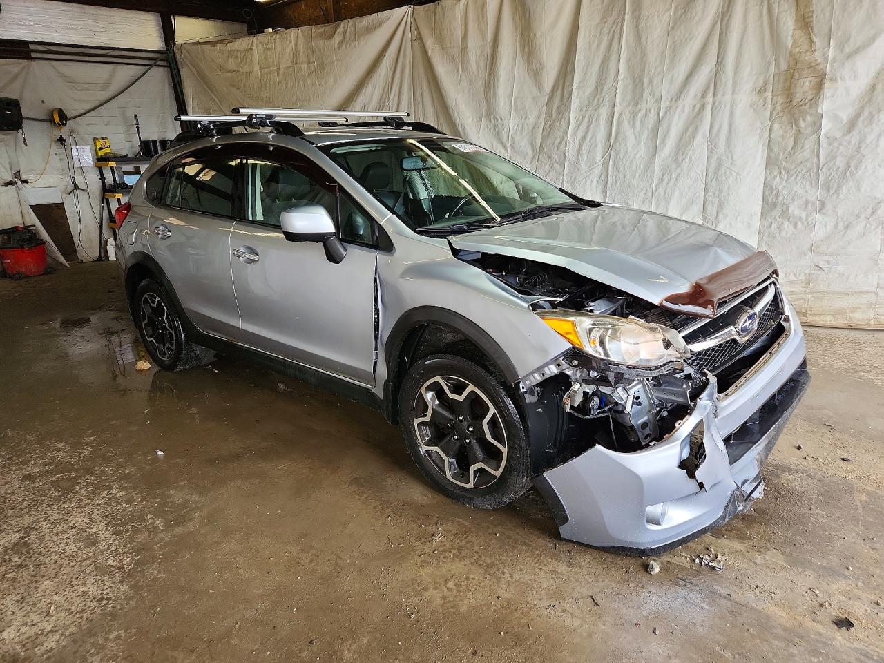 2013 Subaru Xv Crosstrek 2.0 Limited Silver vin: JF2GPAGC7D2858626