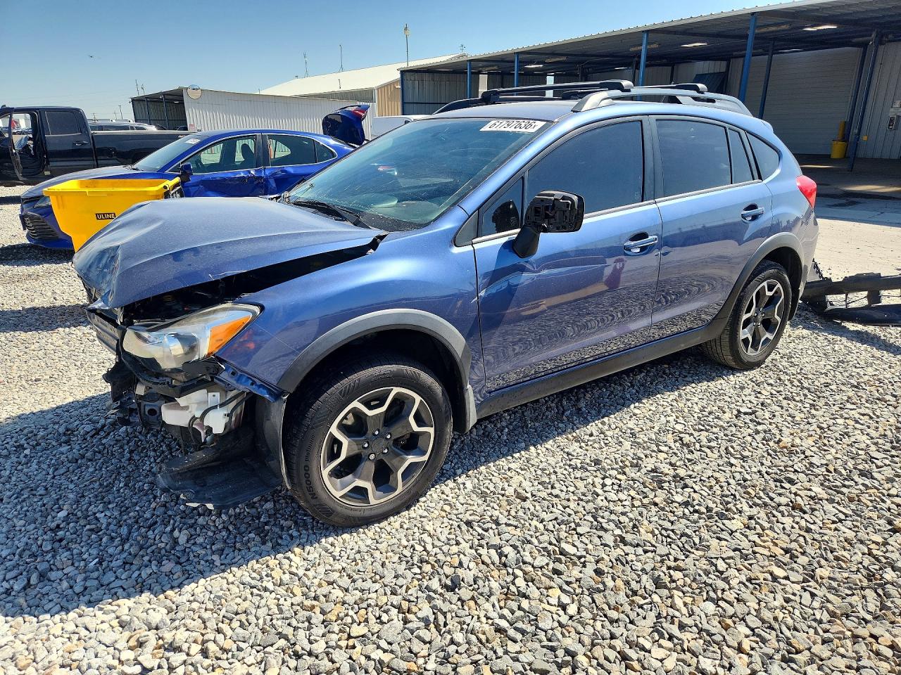 2013 Subaru Xv Crosstrek 2.0 Limited Blue vin: JF2GPAGC7DH840060