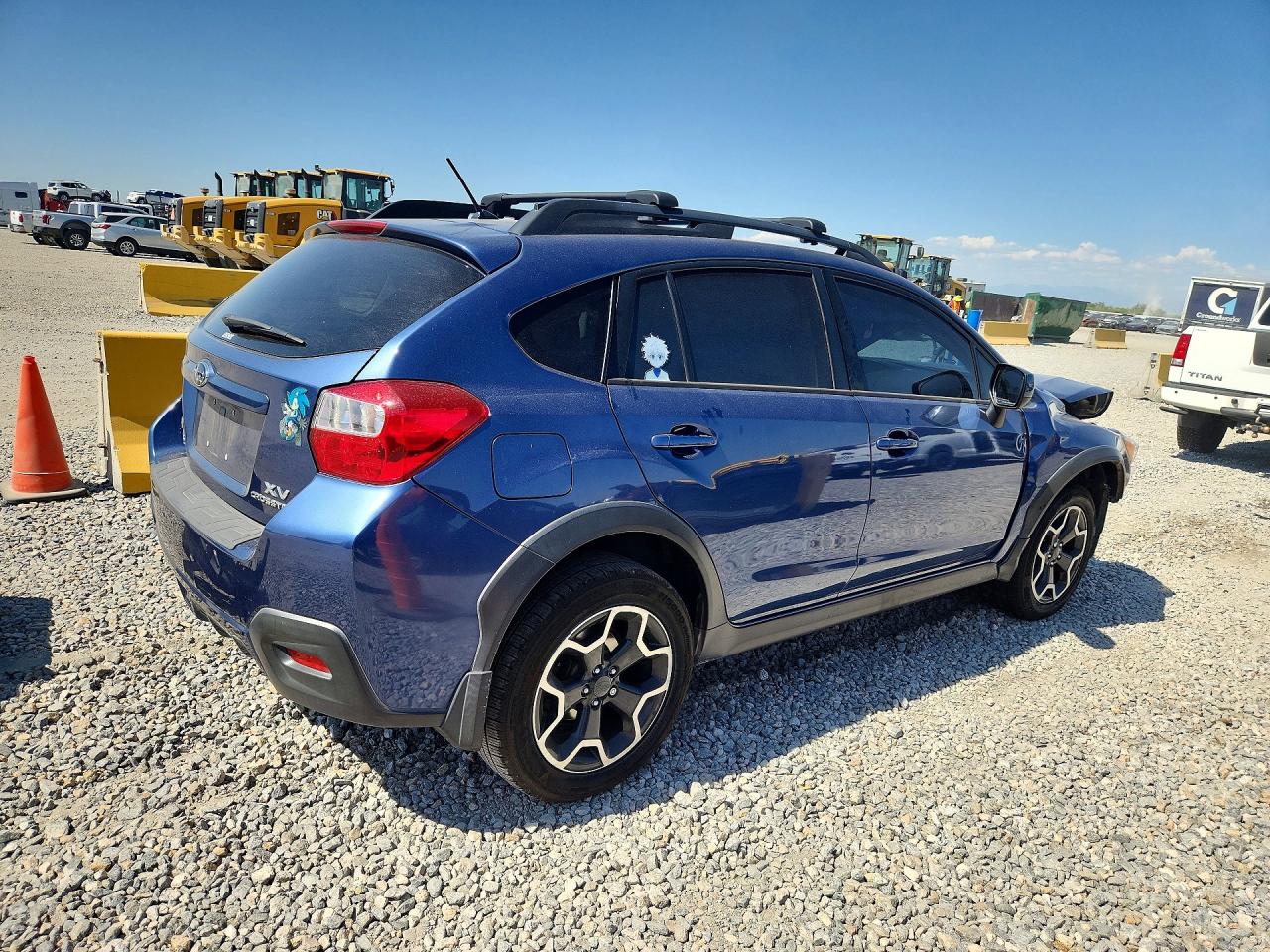 2013 Subaru Xv Crosstrek 2.0 Limited Blue vin: JF2GPAGC7DH840060