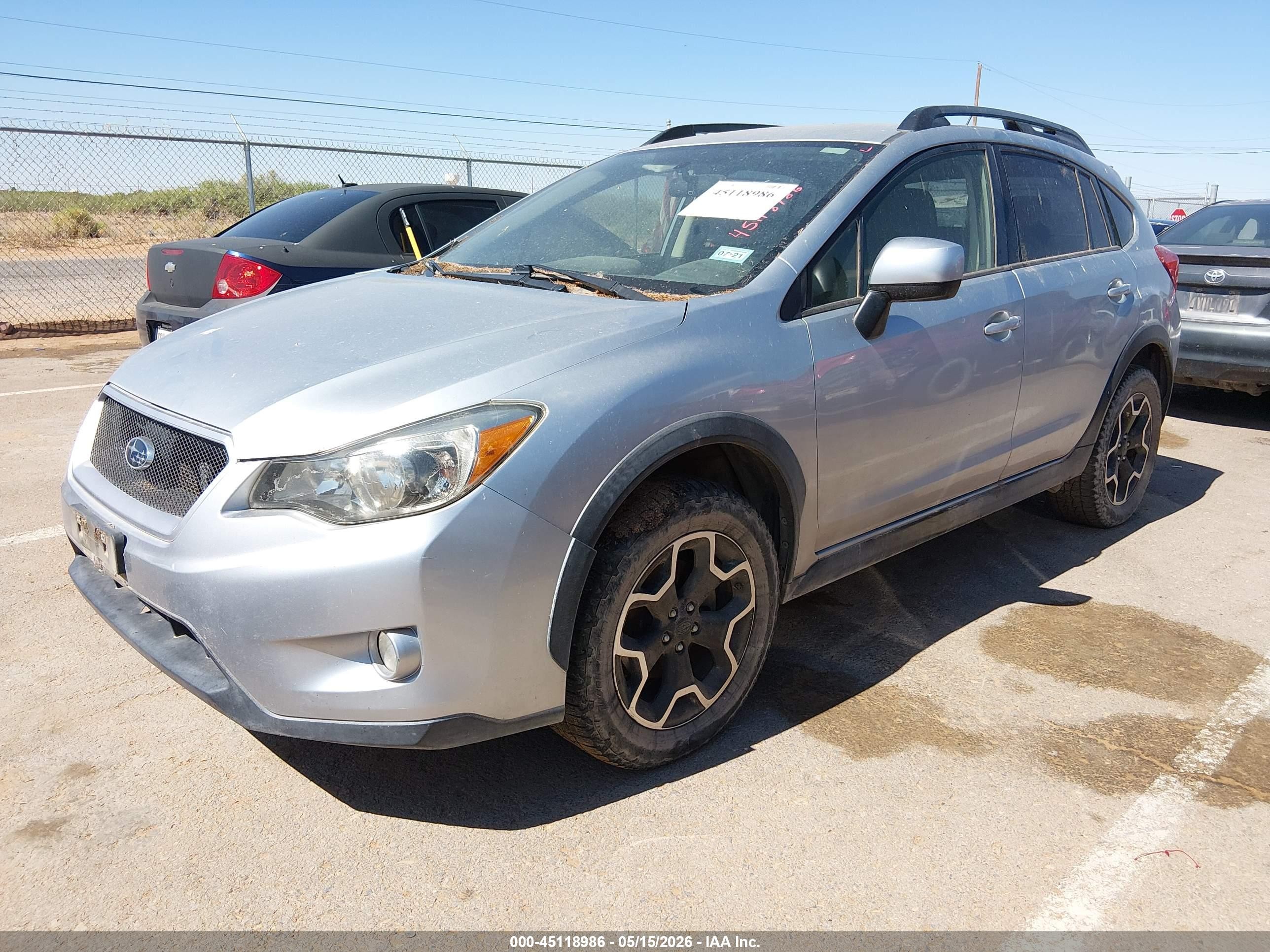 2013 Subaru Xv Crosstrek 2.0i Limited Silver vin: JF2GPAGC7DH841175