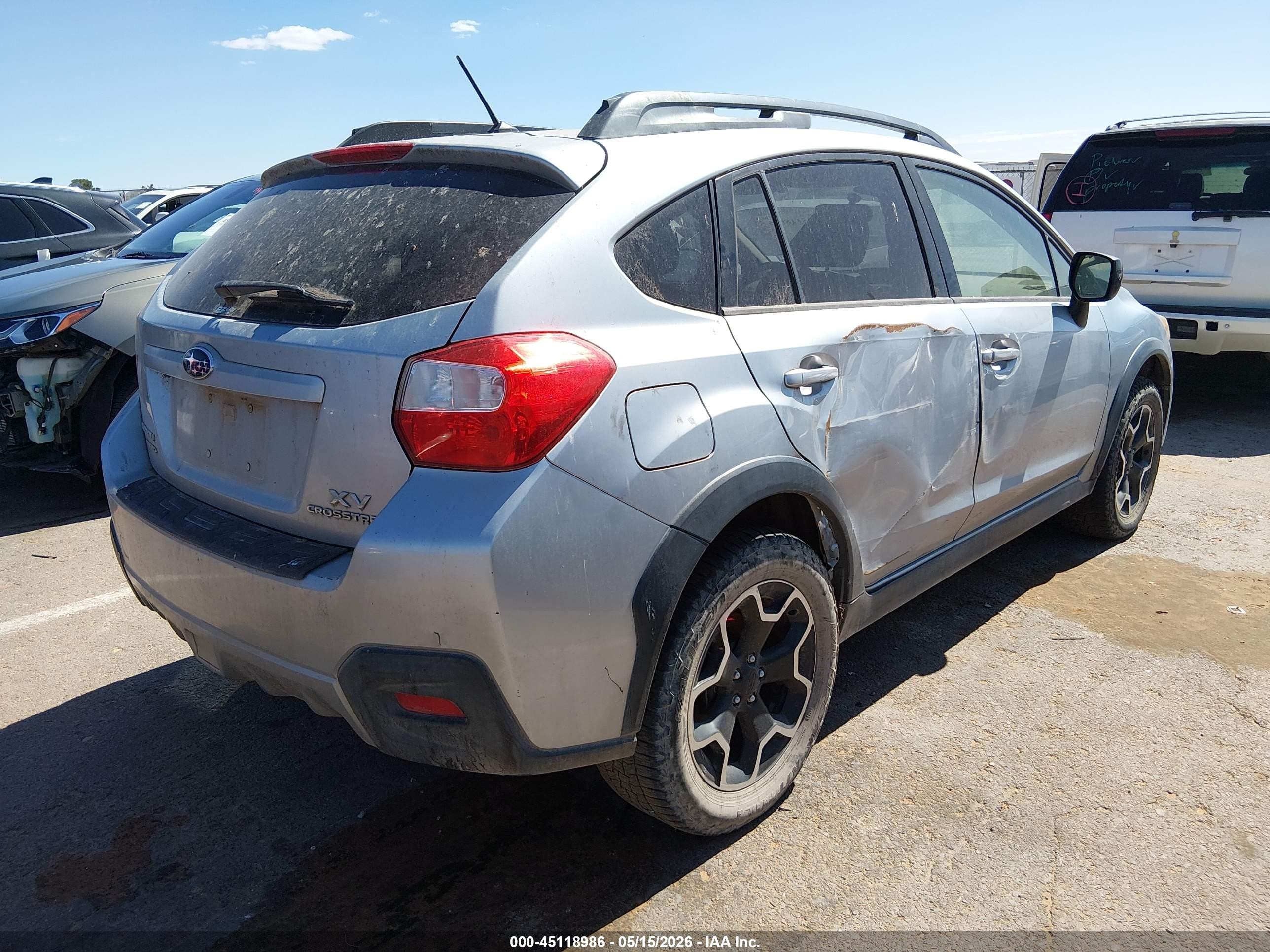 2013 Subaru Xv Crosstrek 2.0i Limited Silver vin: JF2GPAGC7DH841175