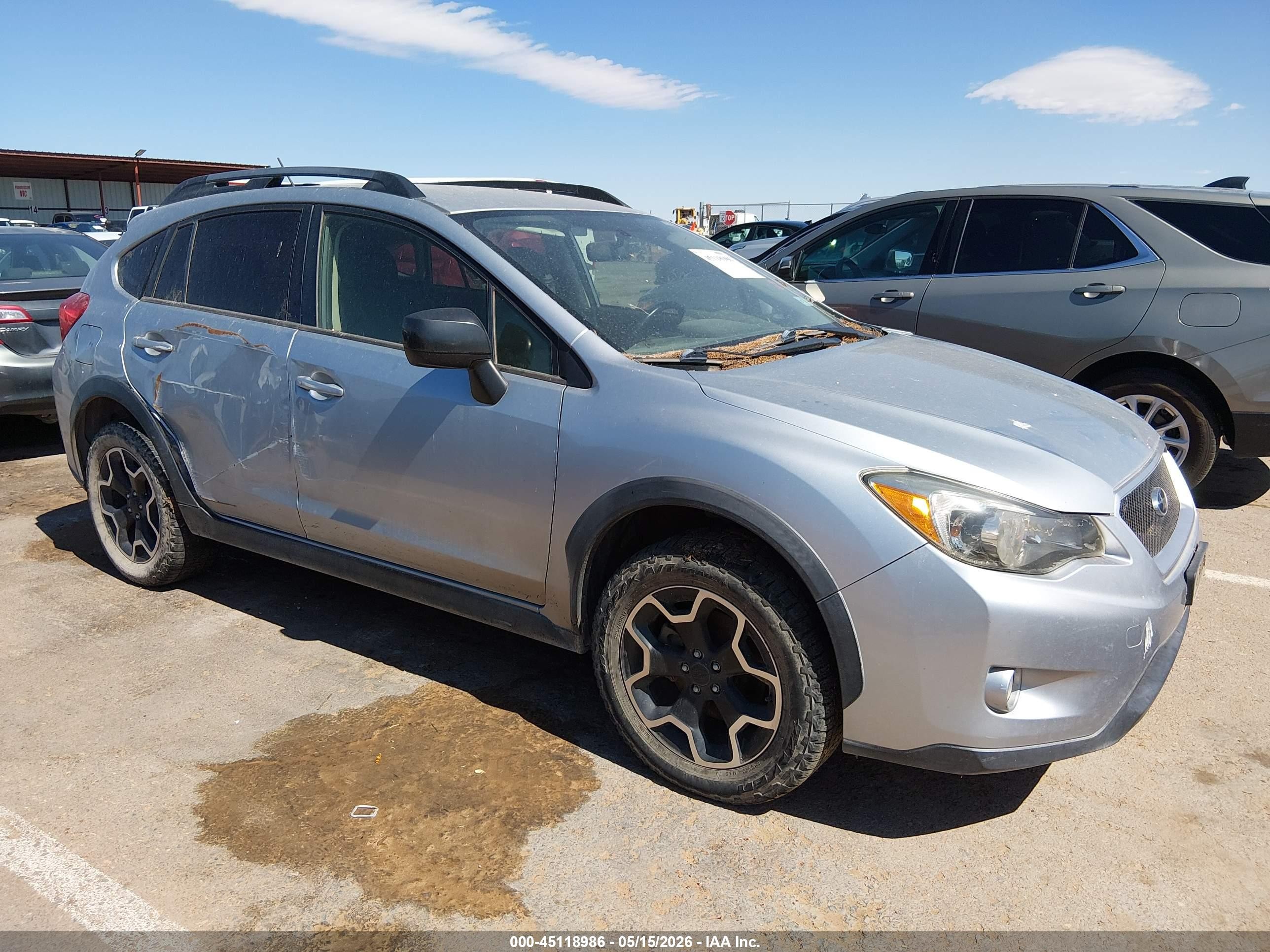 2013 Subaru Xv Crosstrek 2.0i Limited Silver vin: JF2GPAGC7DH841175
