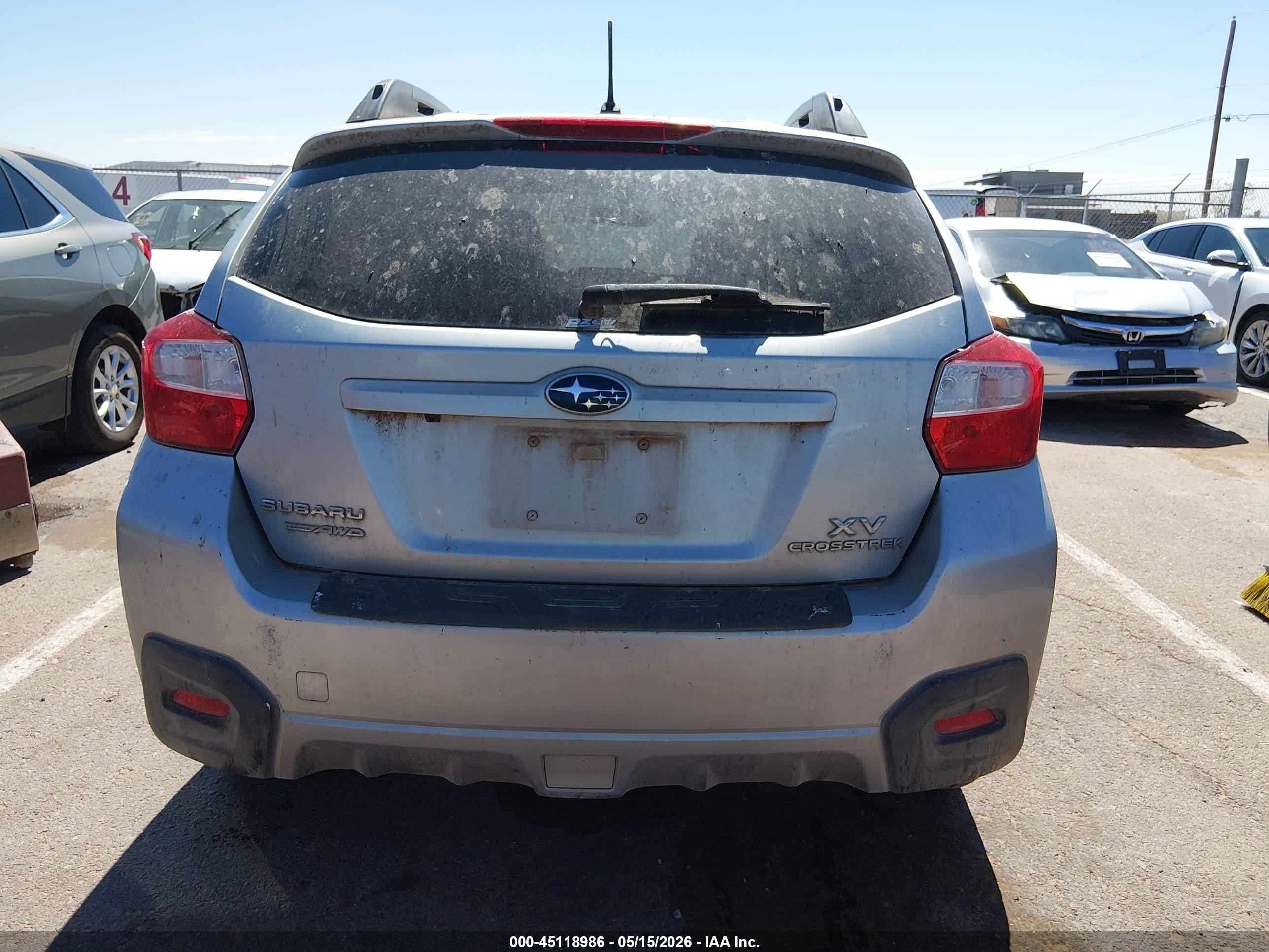 2013 Subaru Xv Crosstrek 2.0i Limited Silver vin: JF2GPAGC7DH841175