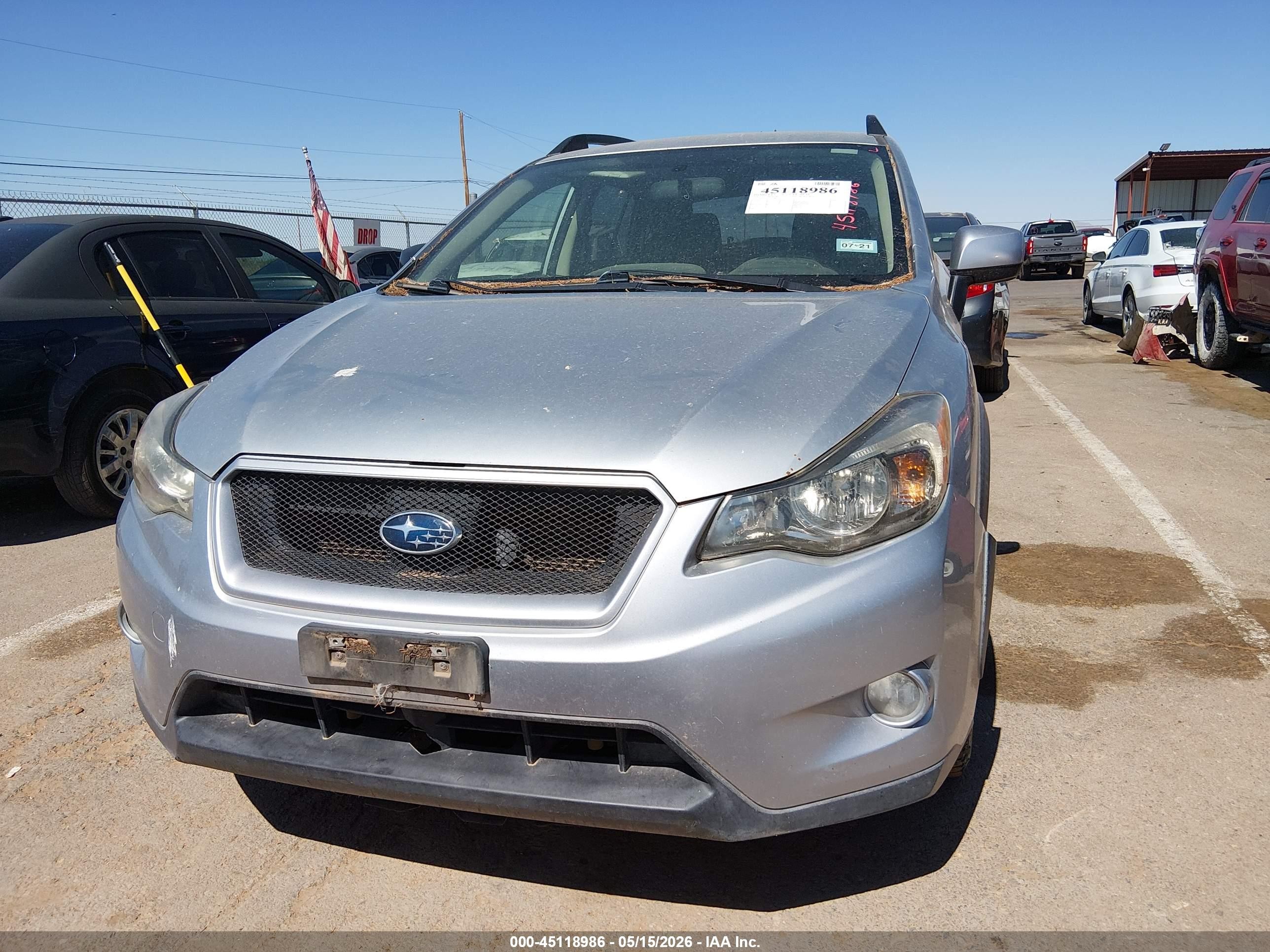 2013 Subaru Xv Crosstrek 2.0i Limited Silver vin: JF2GPAGC7DH841175