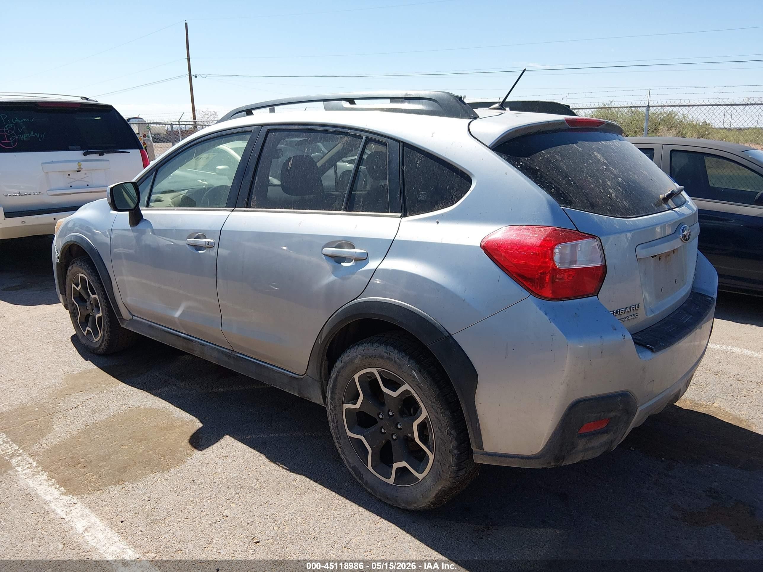 2013 Subaru Xv Crosstrek 2.0i Limited Silver vin: JF2GPAGC7DH841175