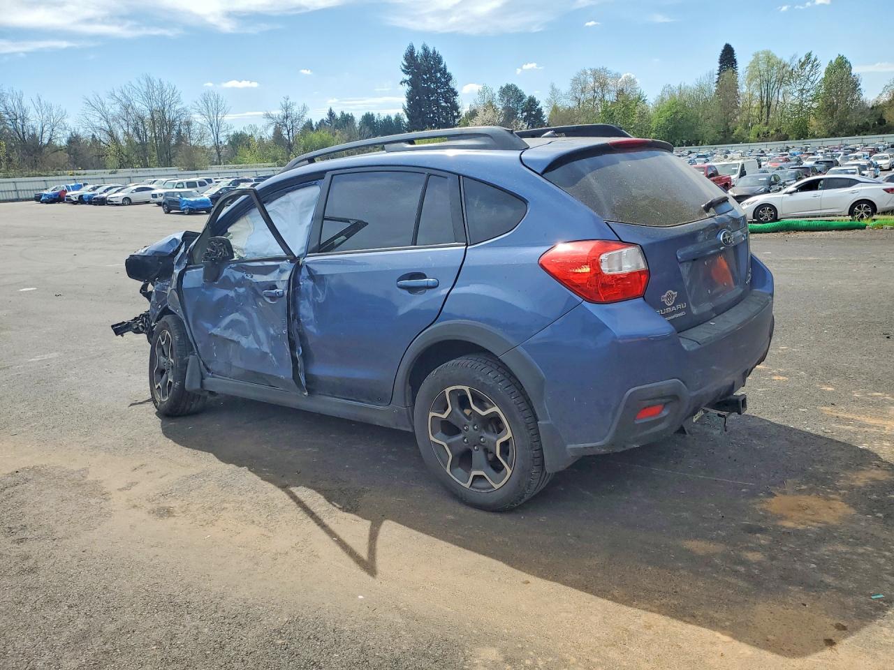 2013 Subaru Xv Crosstrek 2.0 Limited Синий vin: JF2GPAGC7DH850670