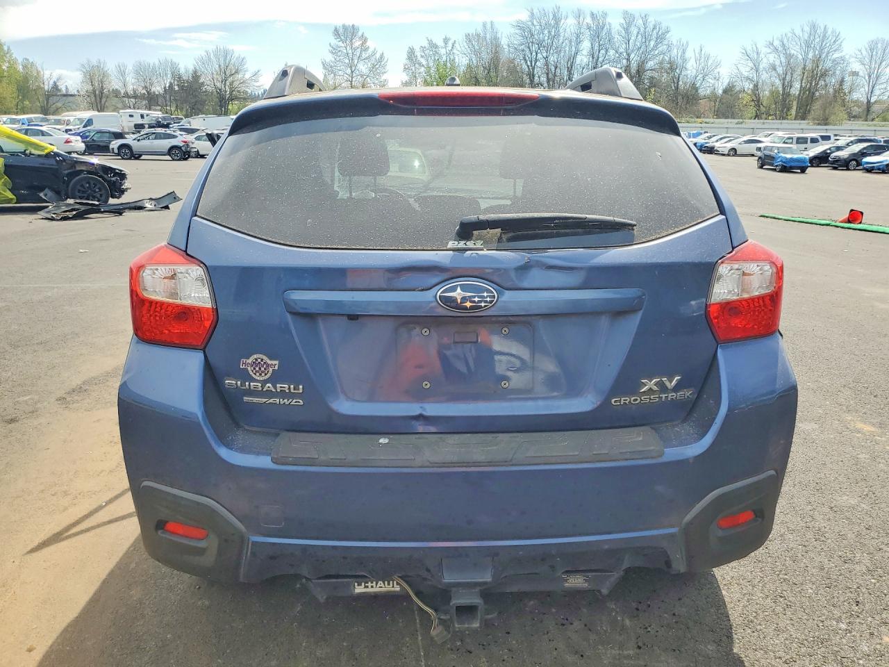 2013 Subaru Xv Crosstrek 2.0 Limited Синий vin: JF2GPAGC7DH850670