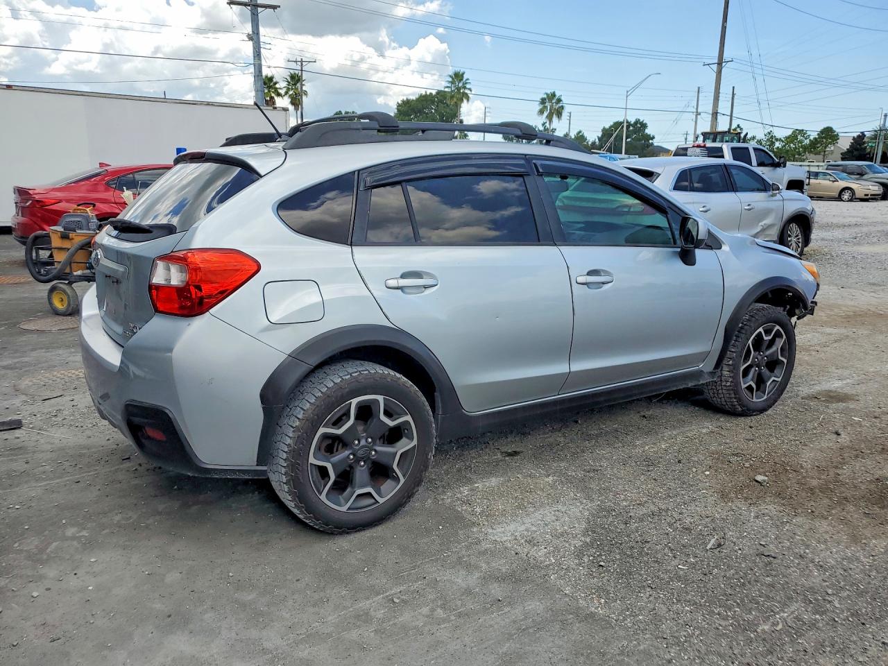 2013 Subaru Xv Crosstrek 2.0 Limited Silver vin: JF2GPAGC7DH853133
