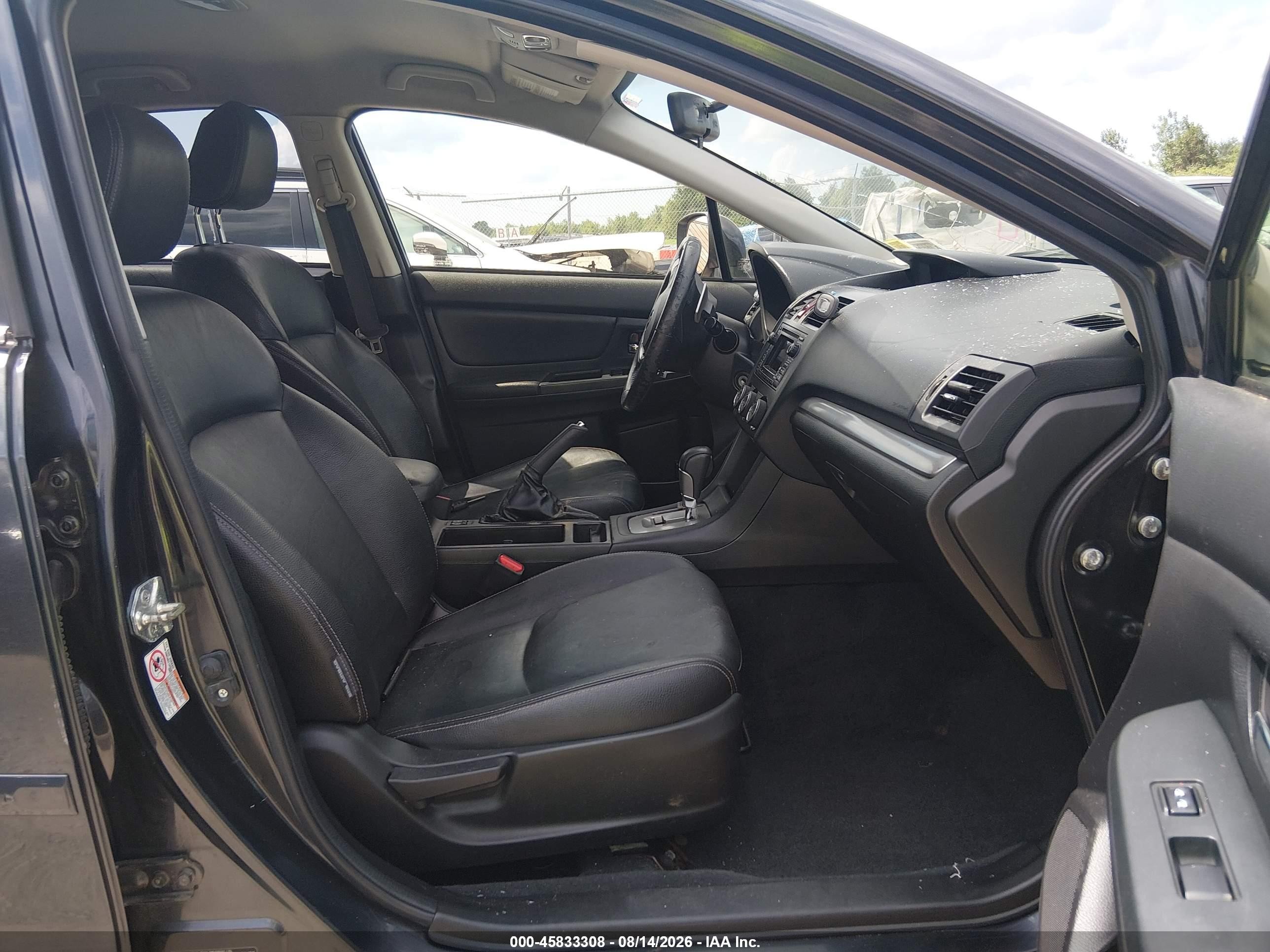 2014 Subaru Xv Crosstrek 2.0i Limited Gray vin: JF2GPAGC7E8204336