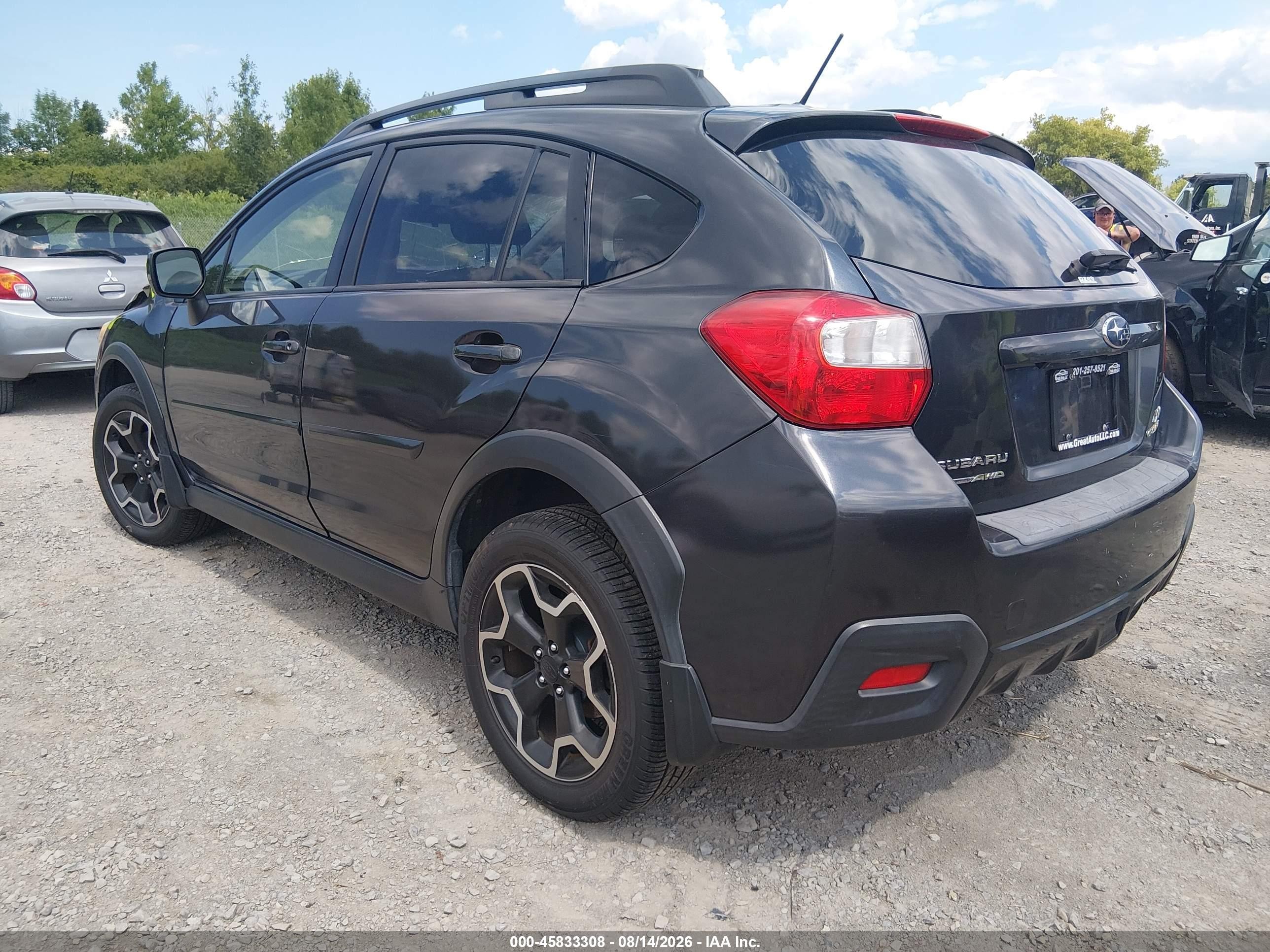 2014 Subaru Xv Crosstrek 2.0i Limited Gray vin: JF2GPAGC7E8204336