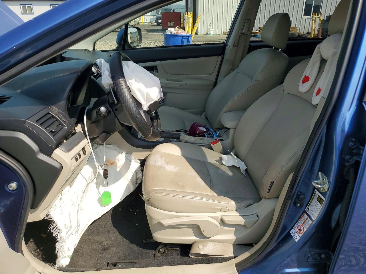 2014 Subaru Xv Crosstrek 2.0 Limited Blue vin: JF2GPAGC7E8272815