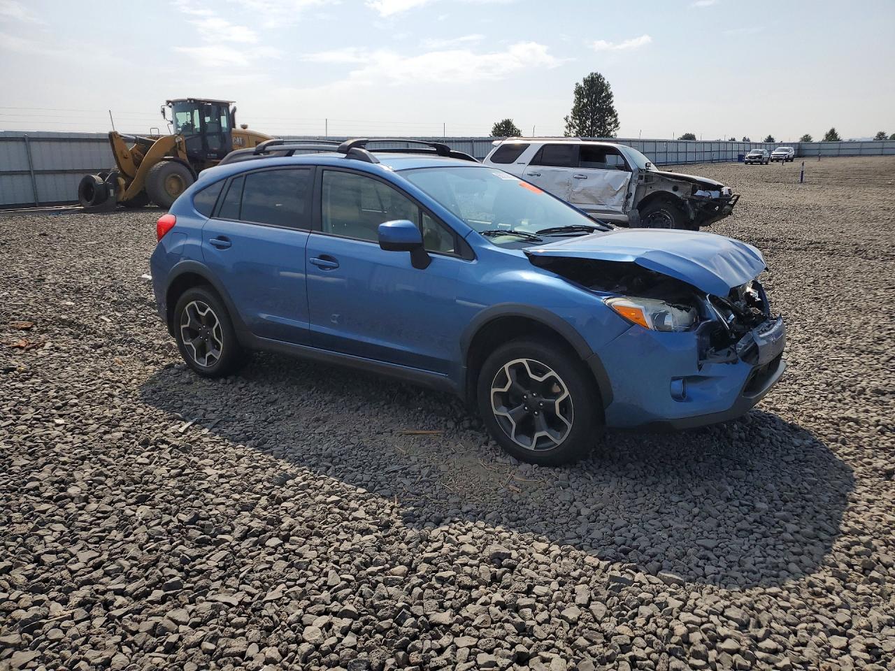 2014 Subaru Xv Crosstrek 2.0 Limited Blue vin: JF2GPAGC7E8272815