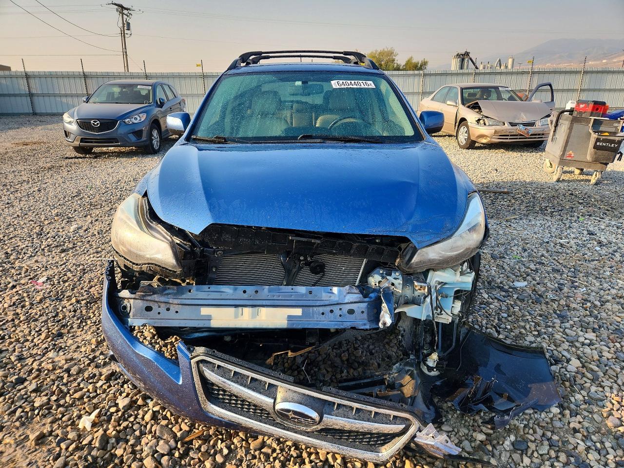 2014 Subaru Xv Crosstrek 2.0 Limited Blue vin: JF2GPAGC7E8280025