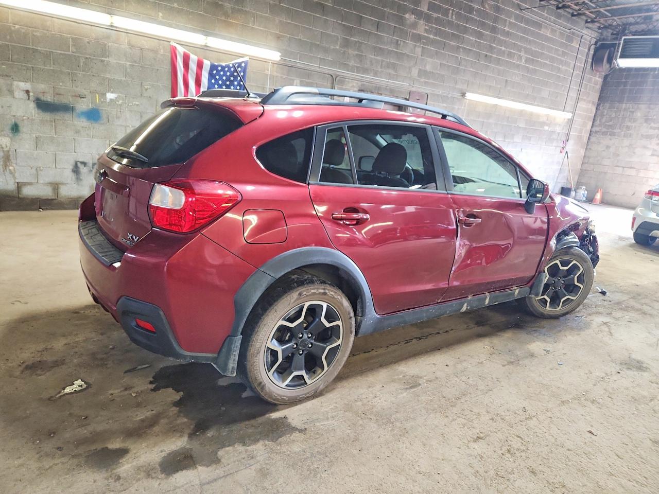 2014 Subaru Xv Crosstrek 2.0 Limited Red vin: JF2GPAGC7E8313945
