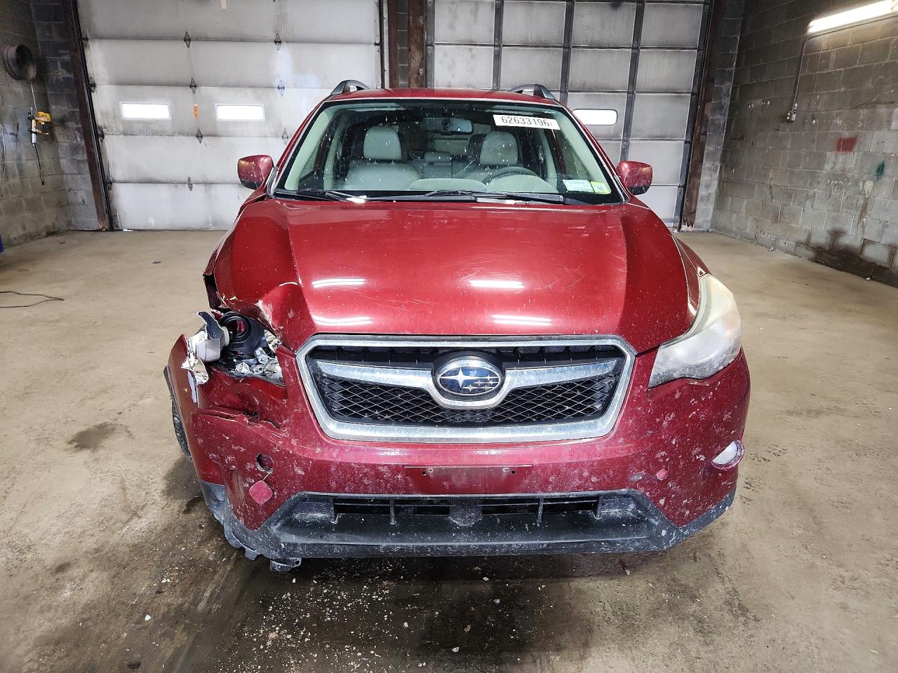 2014 Subaru Xv Crosstrek 2.0 Limited Red vin: JF2GPAGC7E8313945