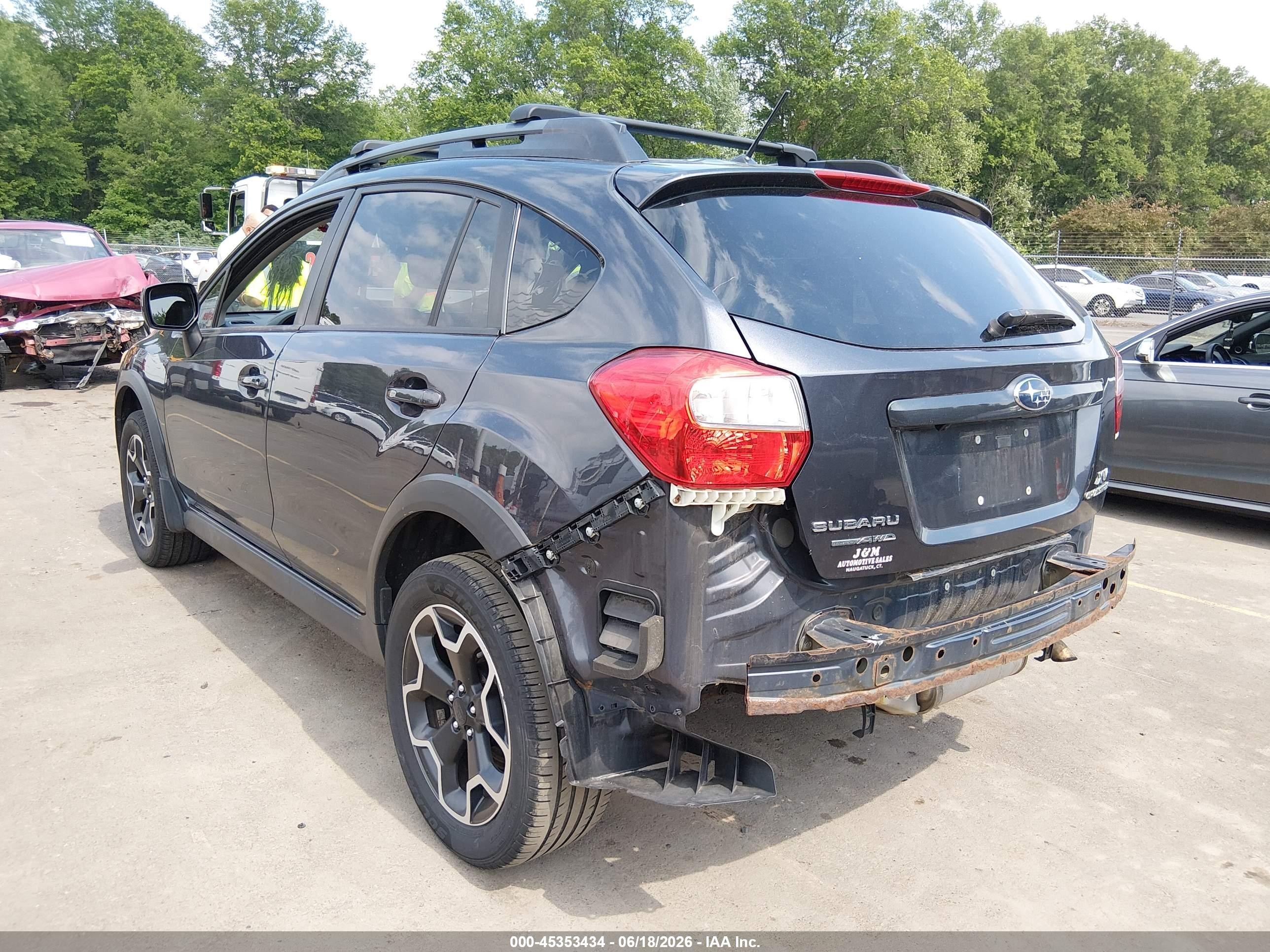 2013 Subaru Xv Crosstrek 2.0i Limited Gray vin: JF2GPAGC8D2897581