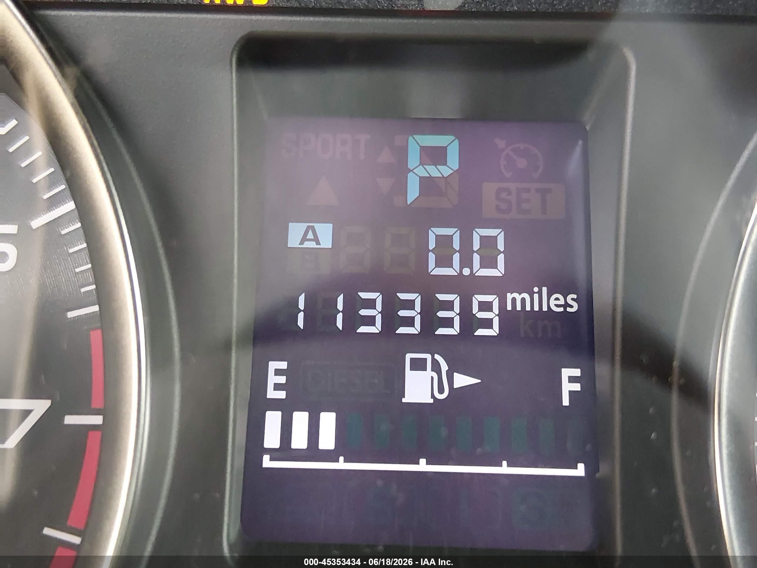 2013 Subaru Xv Crosstrek 2.0i Limited Gray vin: JF2GPAGC8D2897581