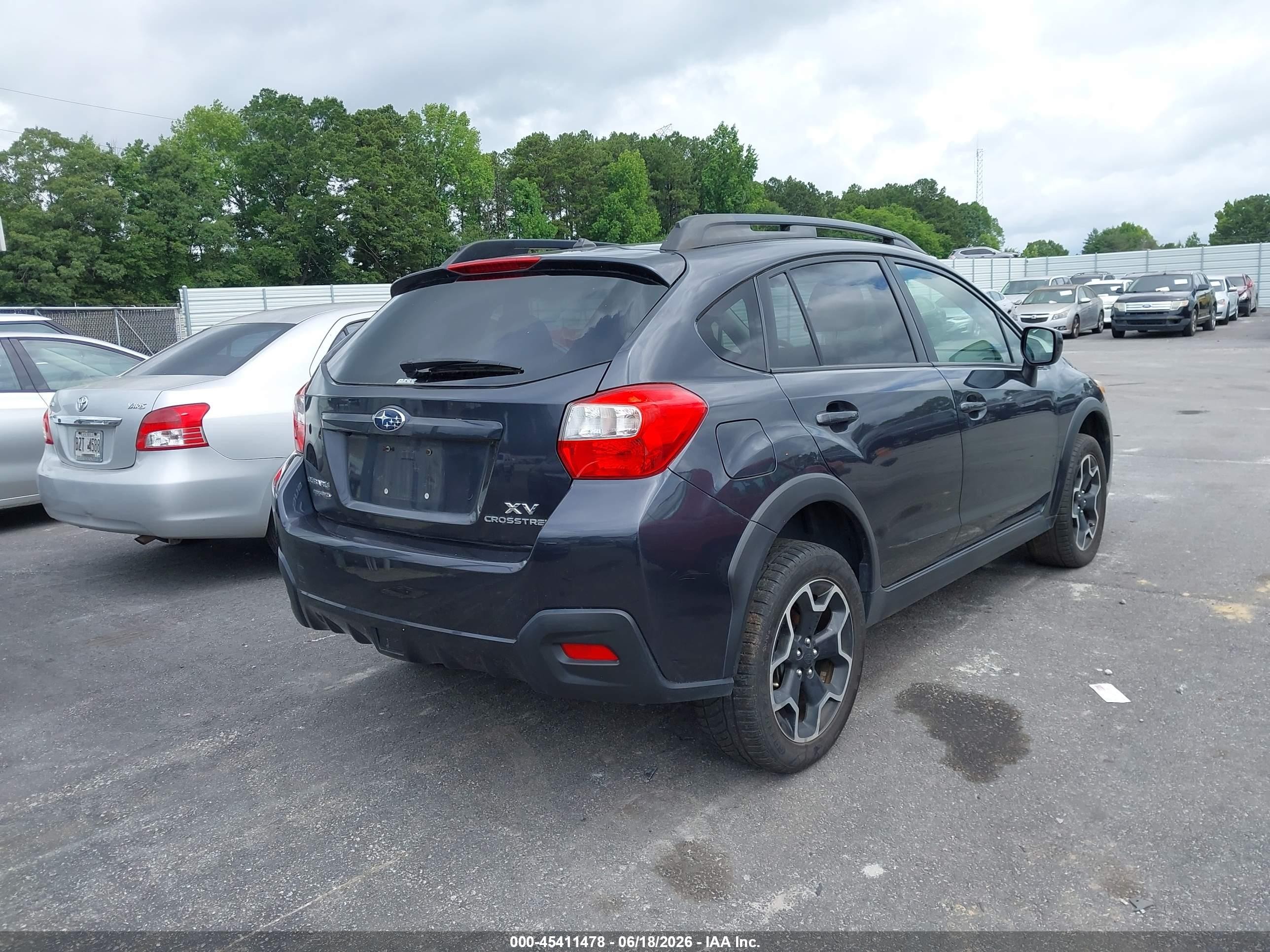 2013 Subaru Xv Crosstrek 2.0i Limited Черный vin: JF2GPAGC8DH849379