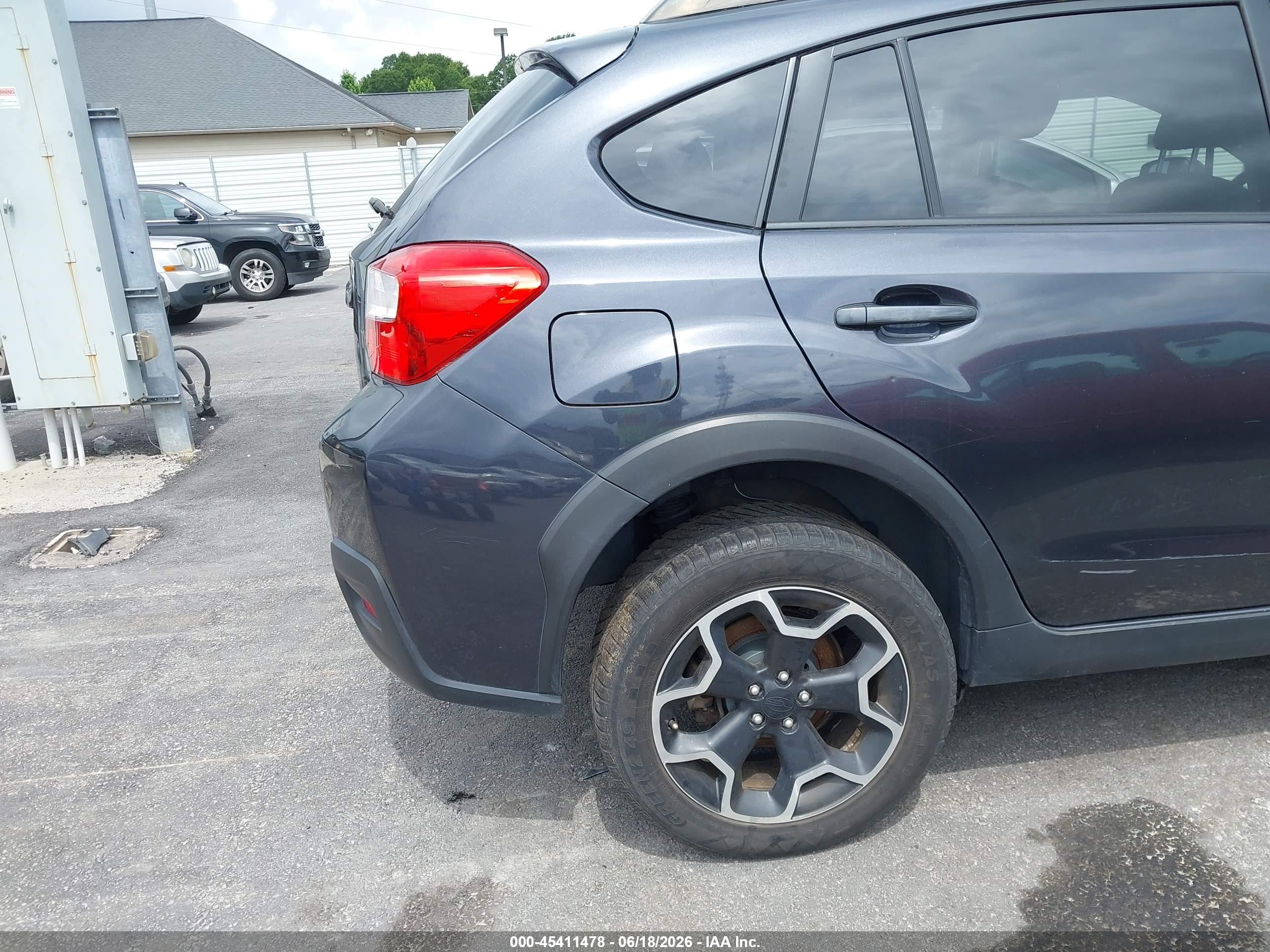 2013 Subaru Xv Crosstrek 2.0i Limited Черный vin: JF2GPAGC8DH849379