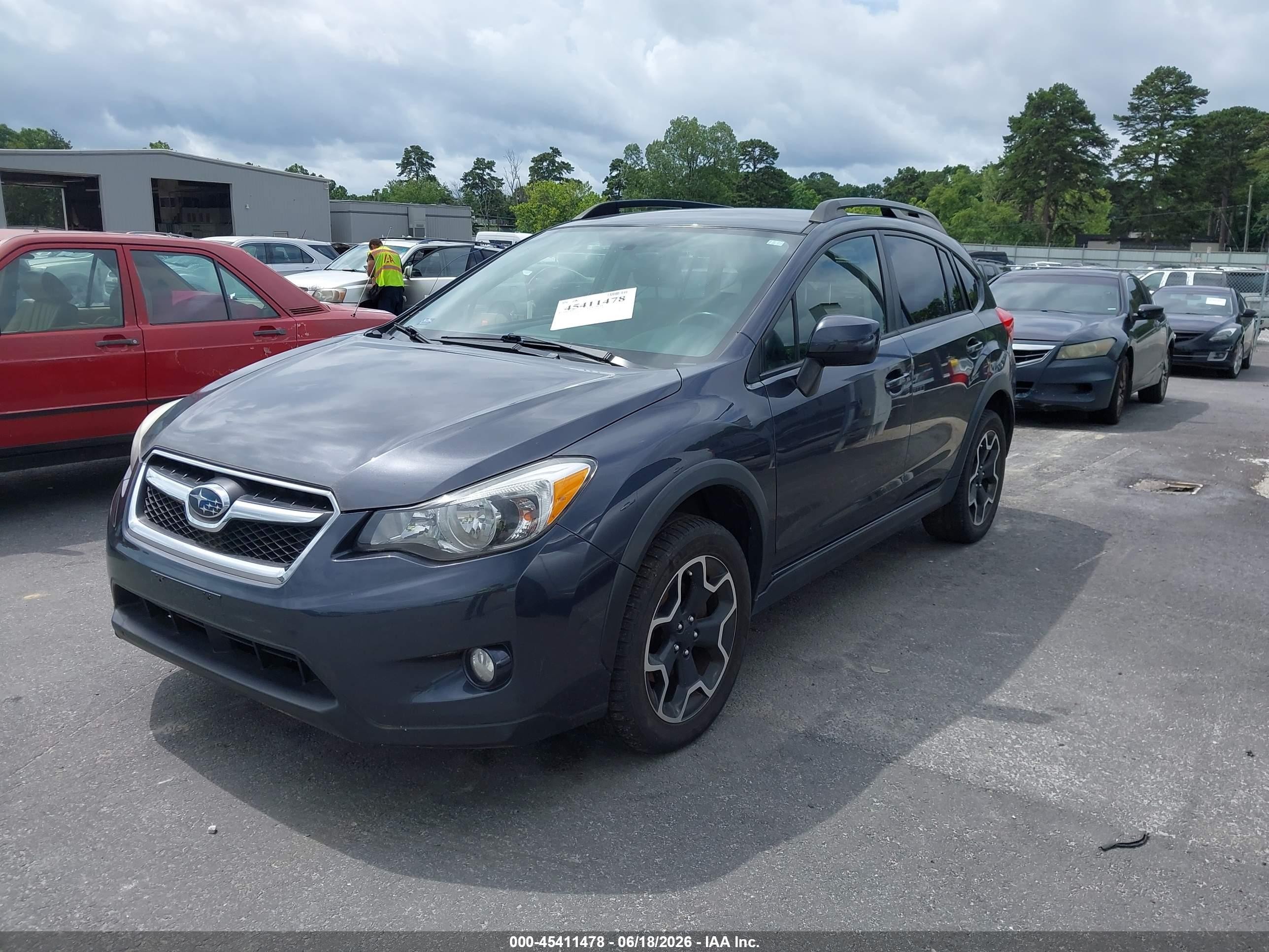 2013 Subaru Xv Crosstrek 2.0i Limited Черный vin: JF2GPAGC8DH849379