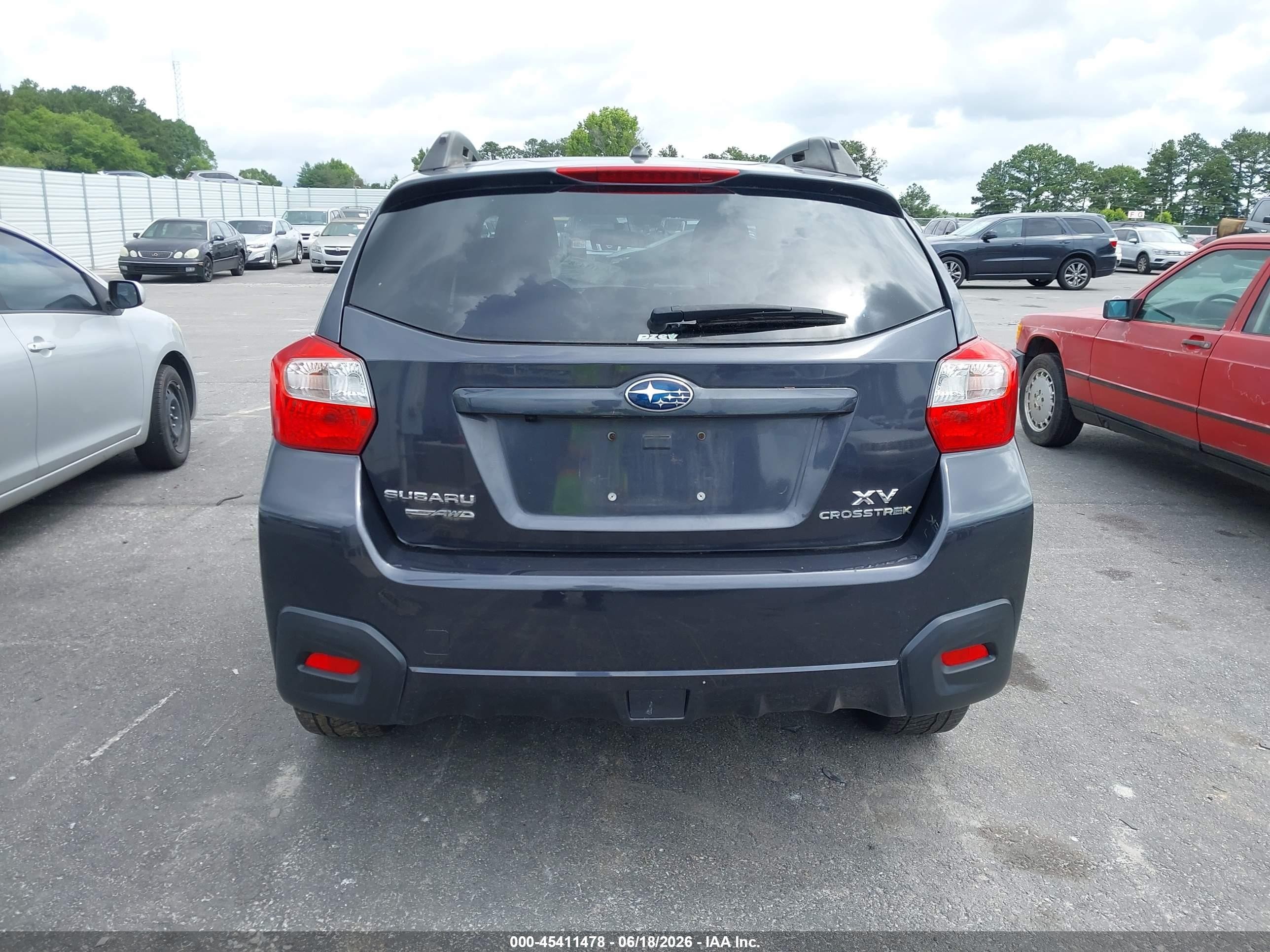 2013 Subaru Xv Crosstrek 2.0i Limited Черный vin: JF2GPAGC8DH849379
