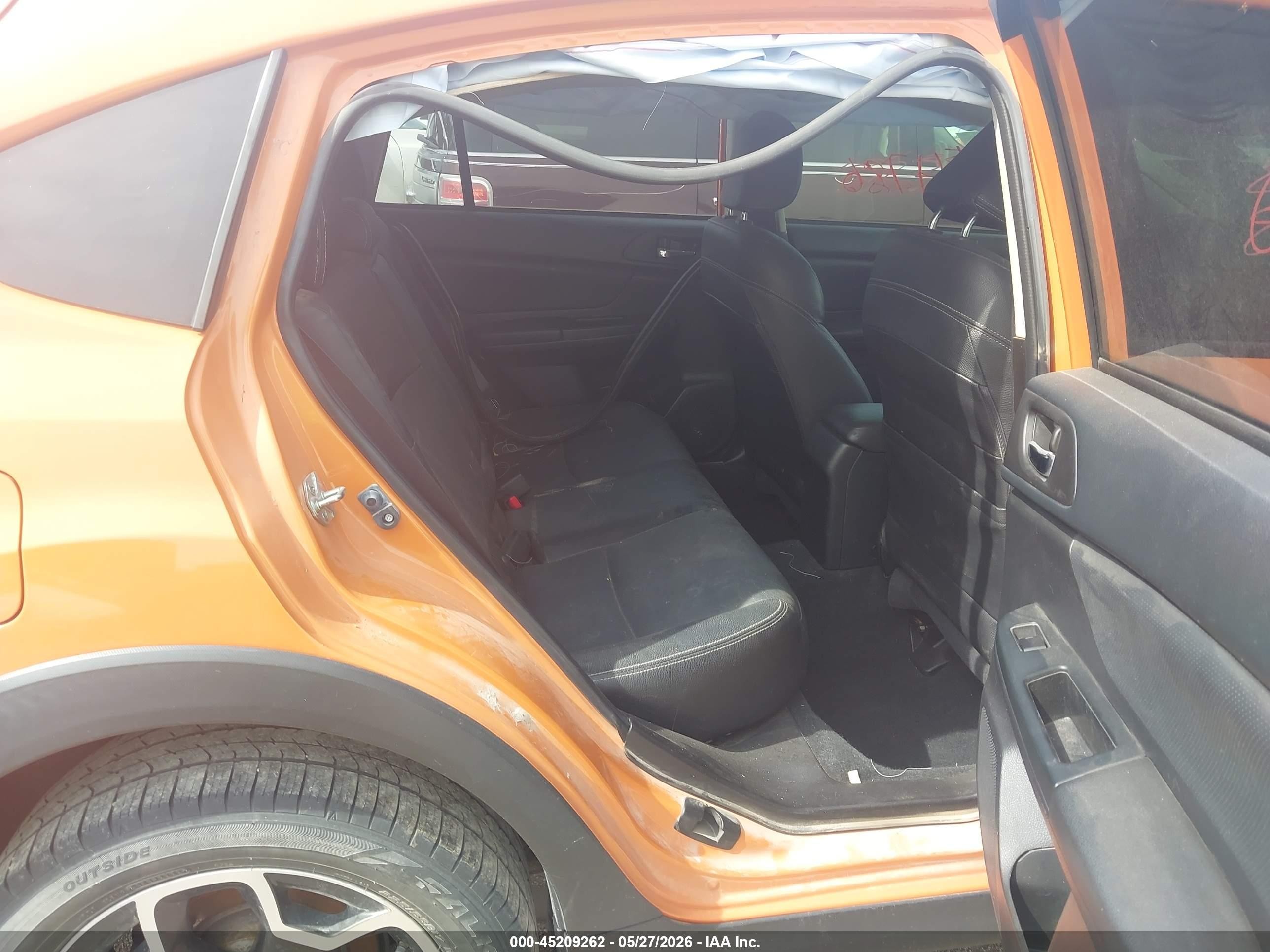 2014 Subaru Xv Crosstrek 2.0i Limited Orange vin: JF2GPAGC8E8281054