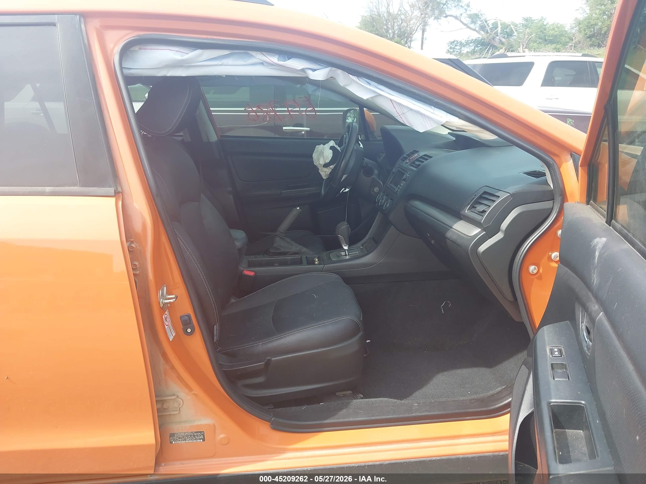 2014 Subaru Xv Crosstrek 2.0i Limited Orange vin: JF2GPAGC8E8281054