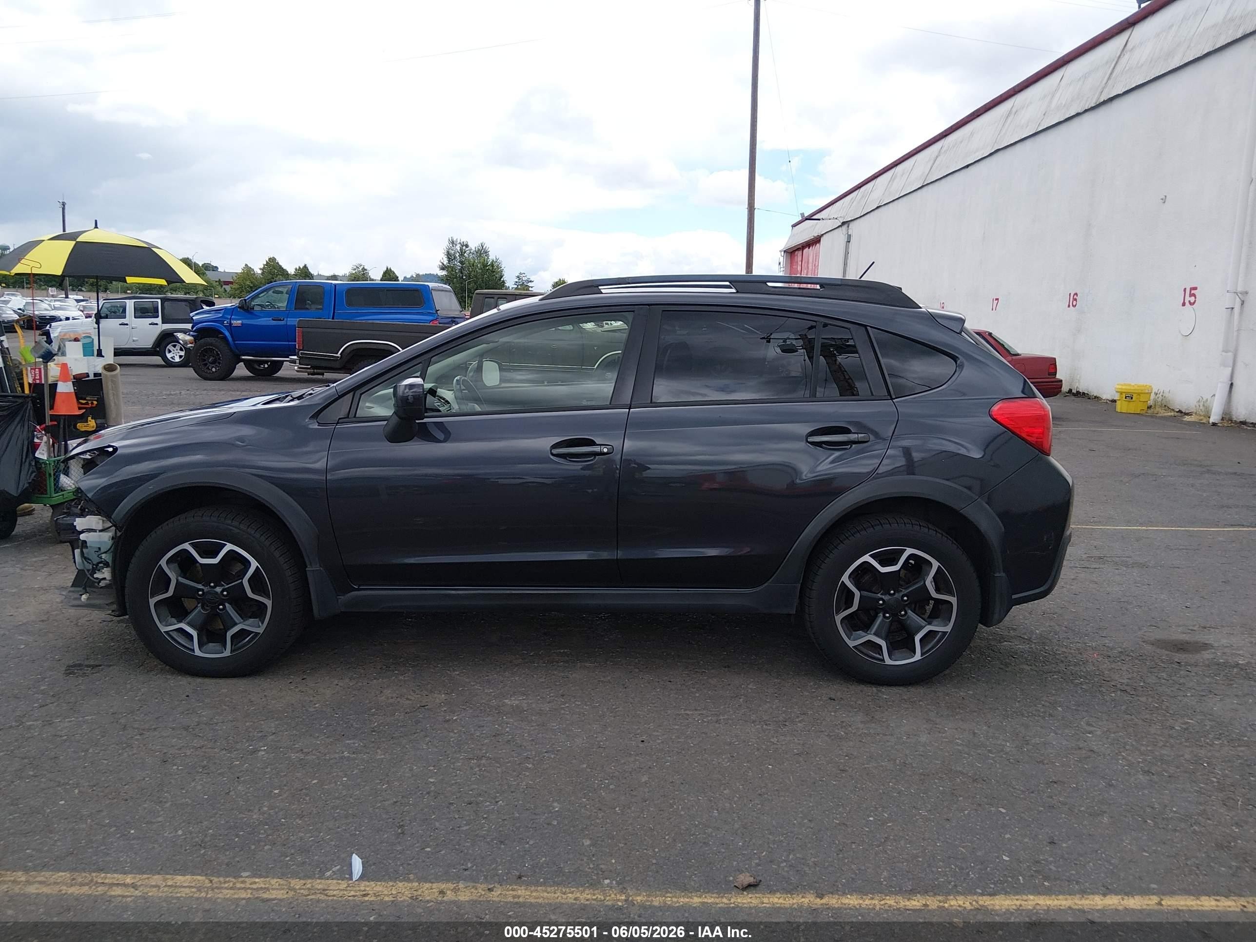 2014 Subaru Xv Crosstrek 2.0i Limited Серый vin: JF2GPAGC8E8300637