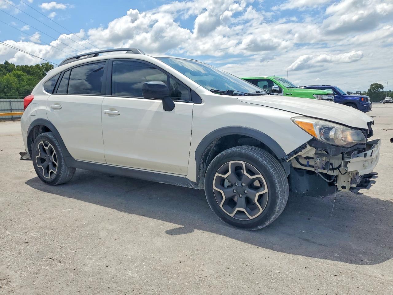 2014 Subaru Xv Crosstrek 2.0 Limited White vin: JF2GPAGC8E8314795