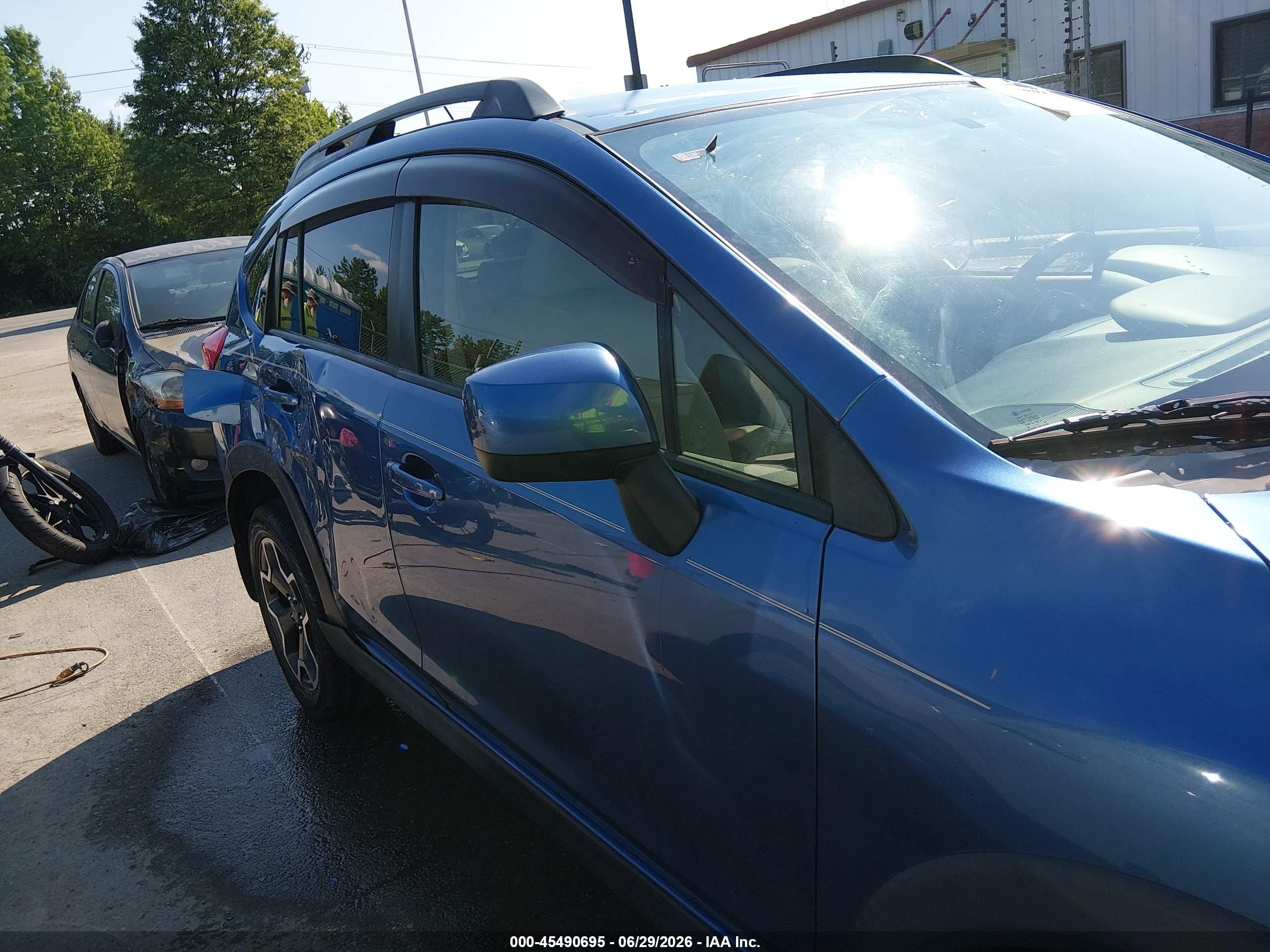 2014 Subaru Xv Crosstrek 2.0i Limited Blue vin: JF2GPAGC8E8320726