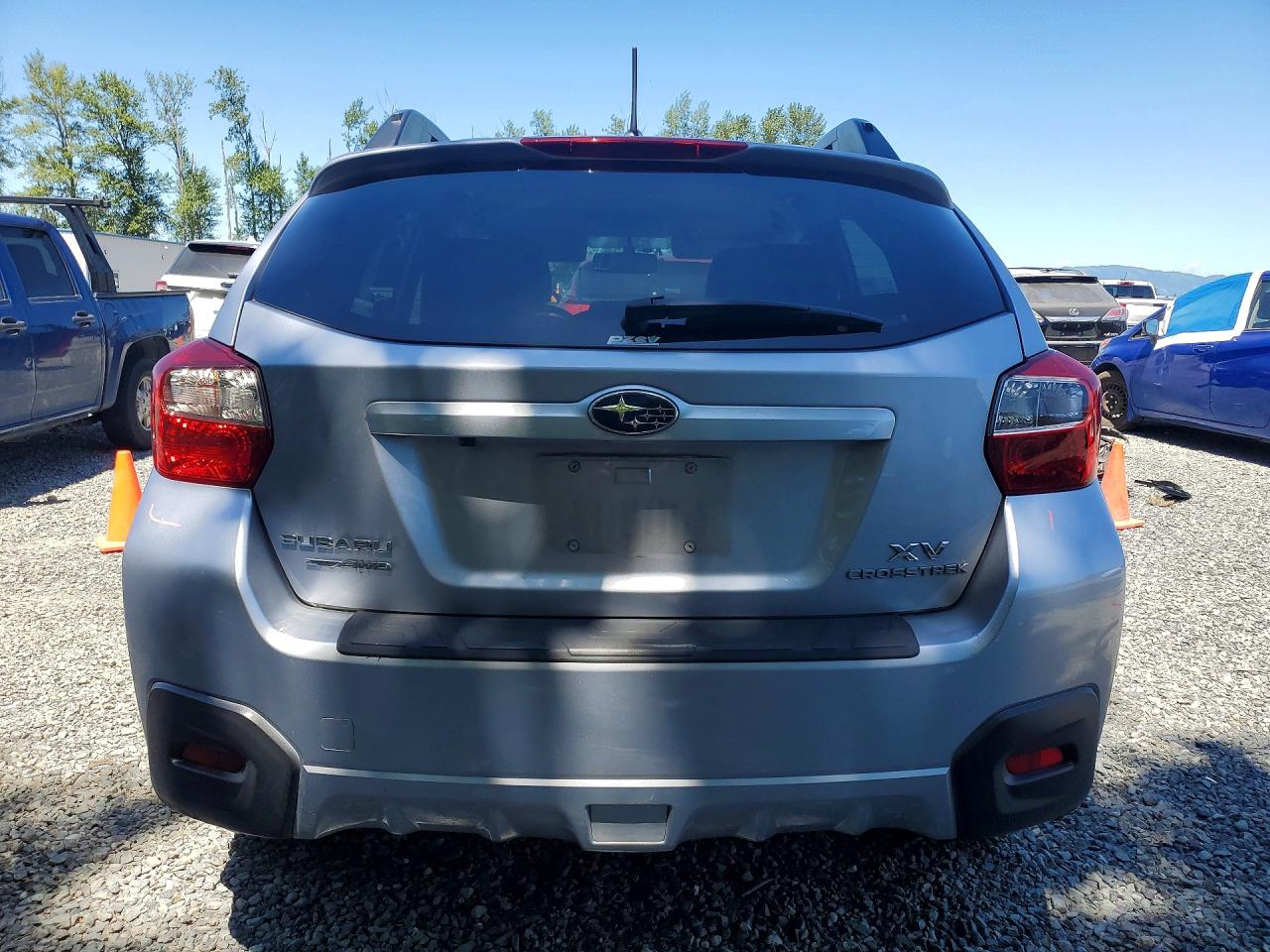 2014 Subaru Xv Crosstrek 2.0 Limited Silver vin: JF2GPAGC8E8329426
