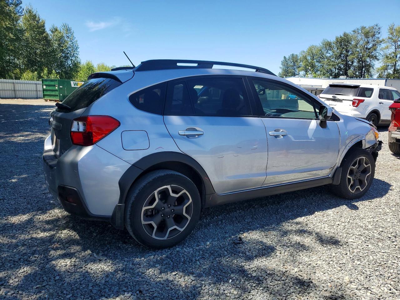 2014 Subaru Xv Crosstrek 2.0 Limited Silver vin: JF2GPAGC8E8329426