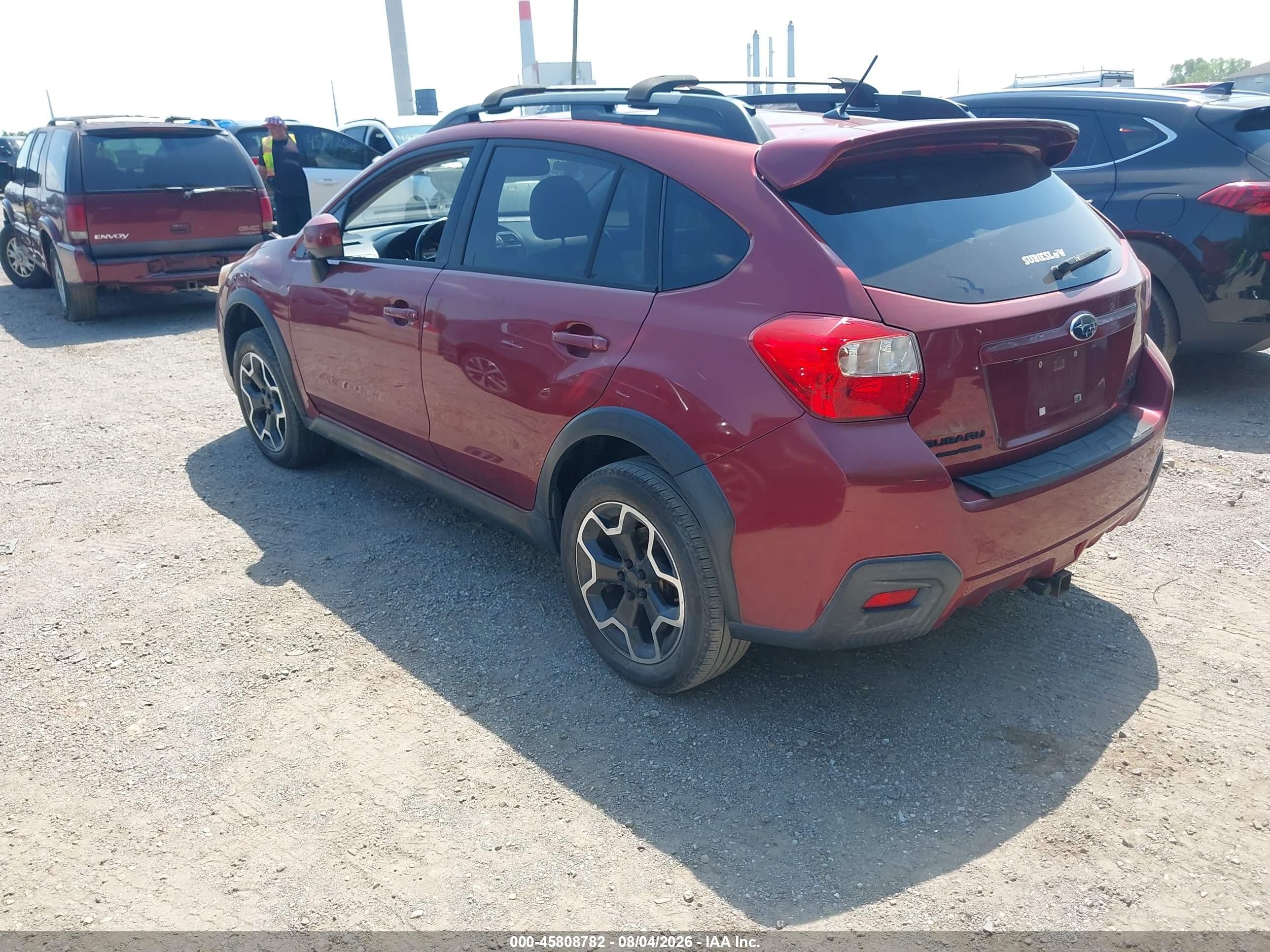 2013 Subaru Xv Crosstrek 2.0i Limited Красный vin: JF2GPAGC9D2893765