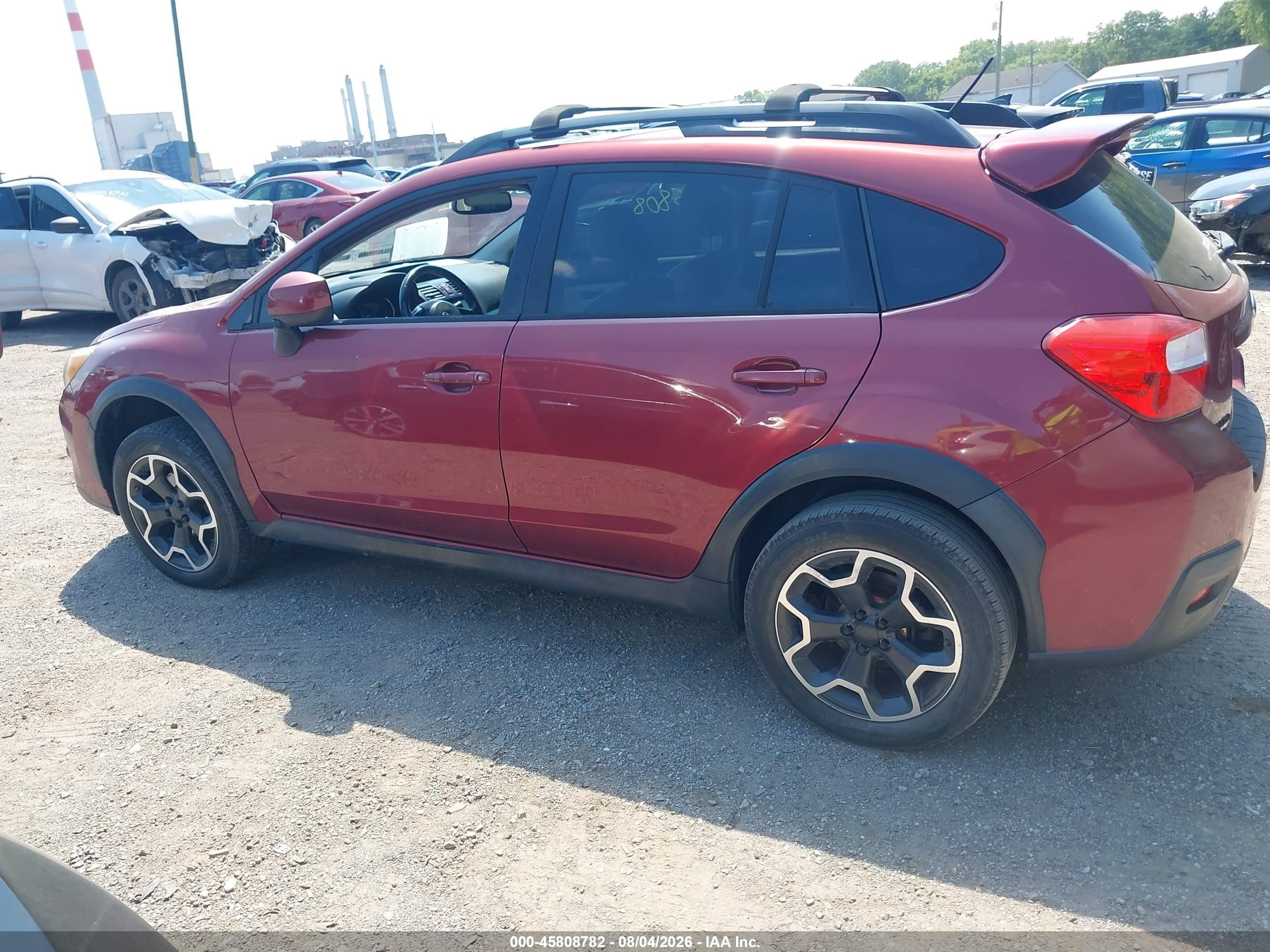 2013 Subaru Xv Crosstrek 2.0i Limited Красный vin: JF2GPAGC9D2893765