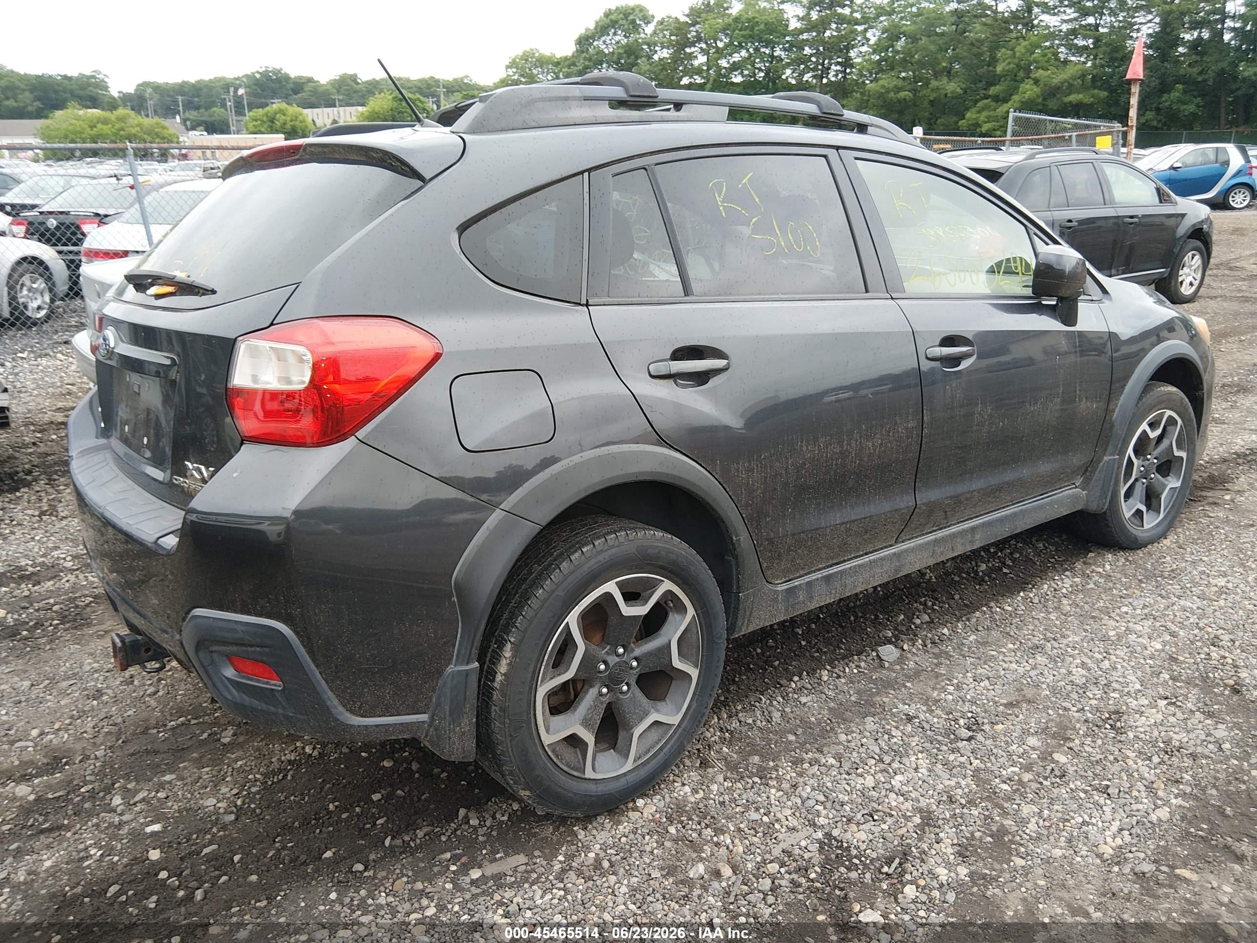 2014 Subaru Xv Crosstrek 2.0i Limited Gray vin: JF2GPAGC9E8223471