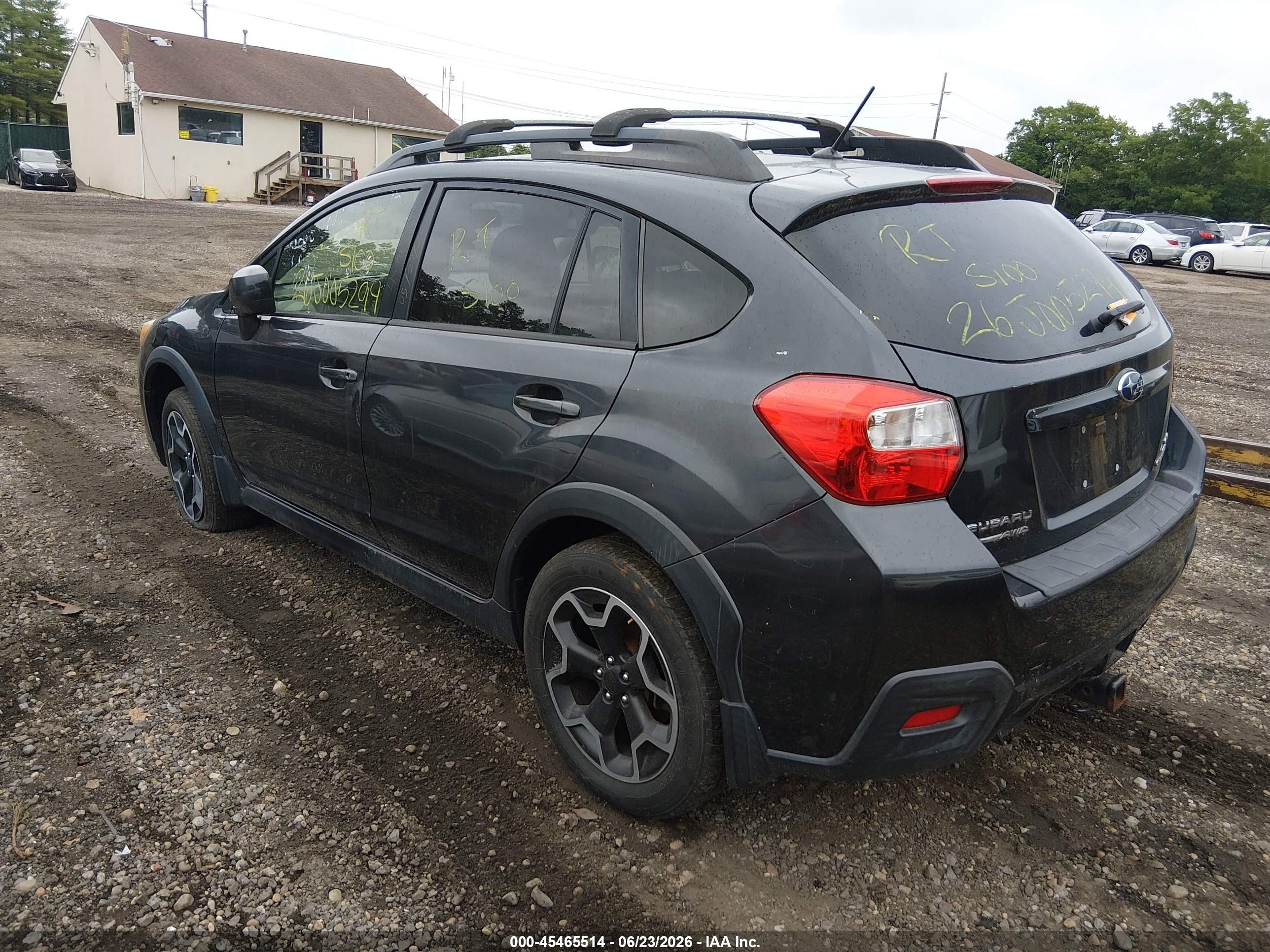 2014 Subaru Xv Crosstrek 2.0i Limited Gray vin: JF2GPAGC9E8223471