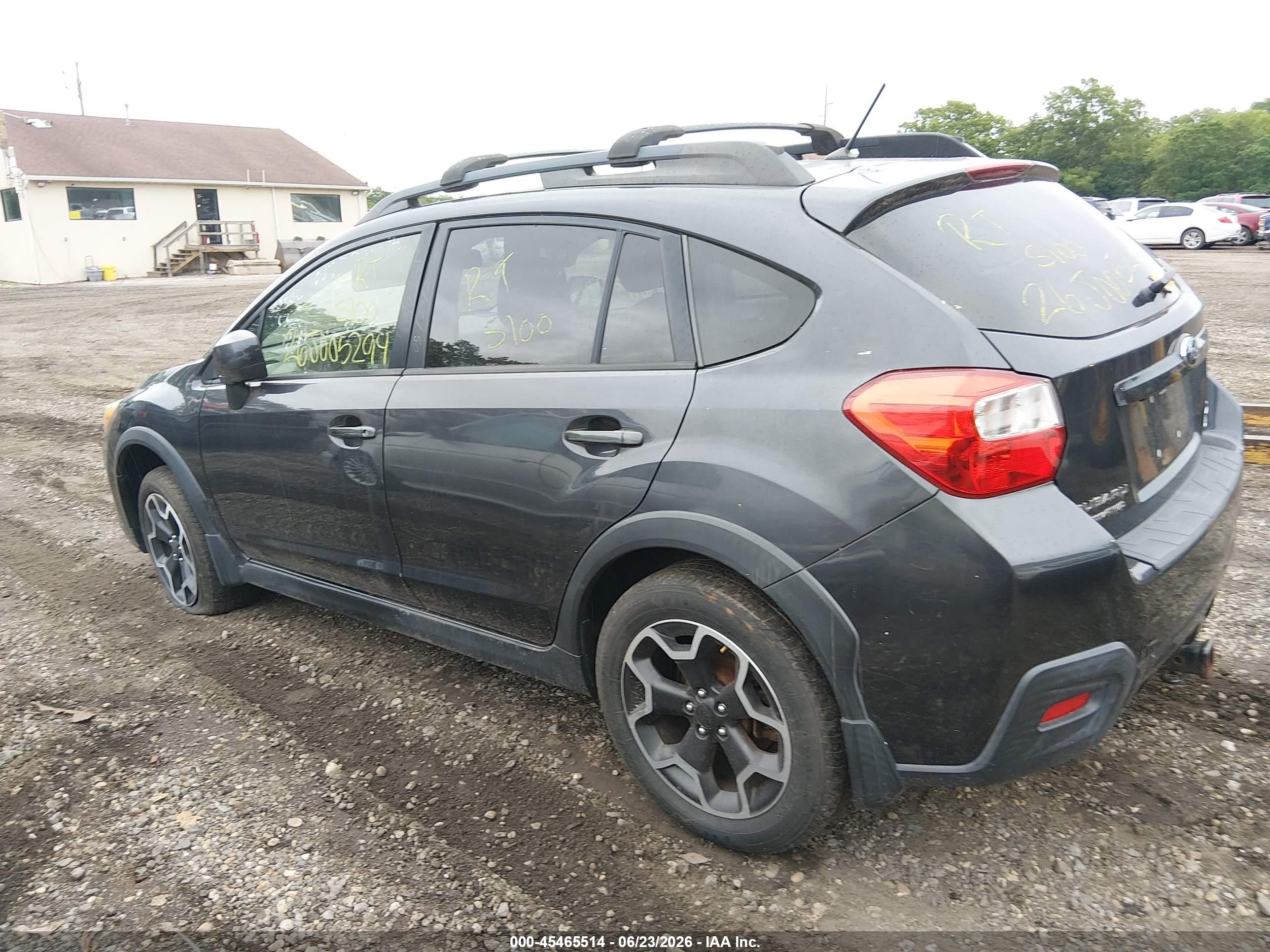 2014 Subaru Xv Crosstrek 2.0i Limited Gray vin: JF2GPAGC9E8223471
