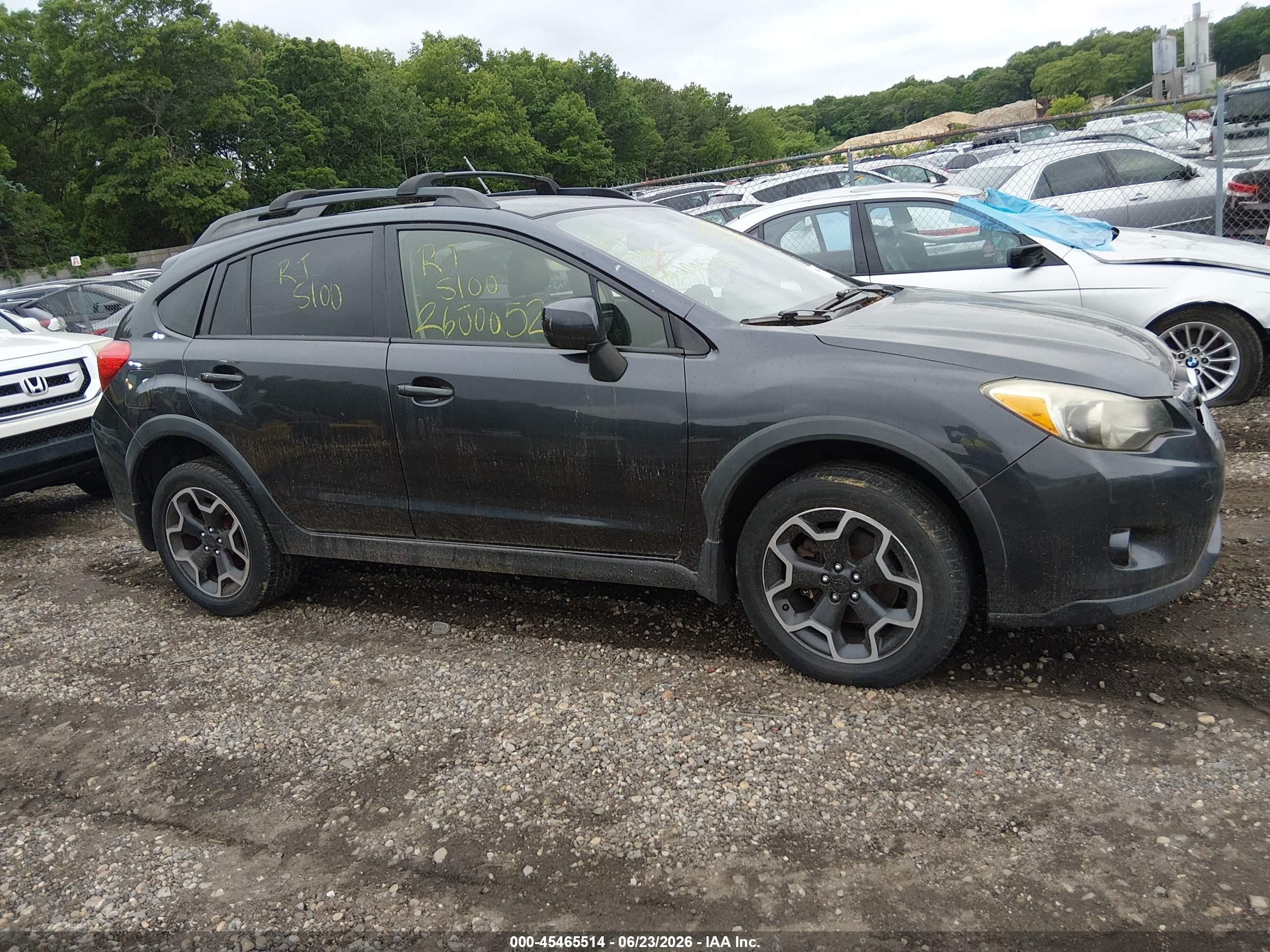 2014 Subaru Xv Crosstrek 2.0i Limited Gray vin: JF2GPAGC9E8223471
