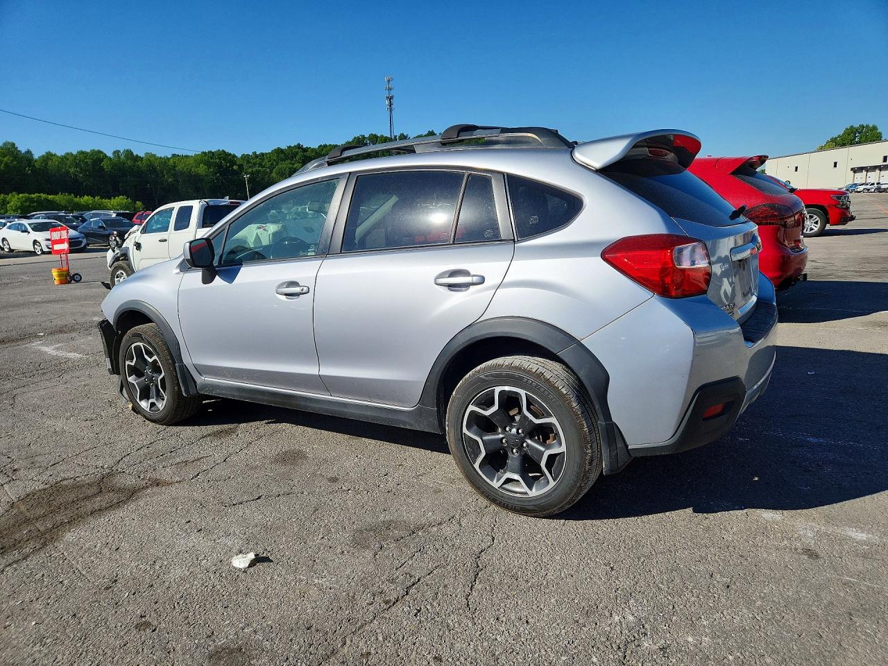 2014 Subaru Xv Crosstrek 2.0 Limited Silver vin: JF2GPAGC9E8241467