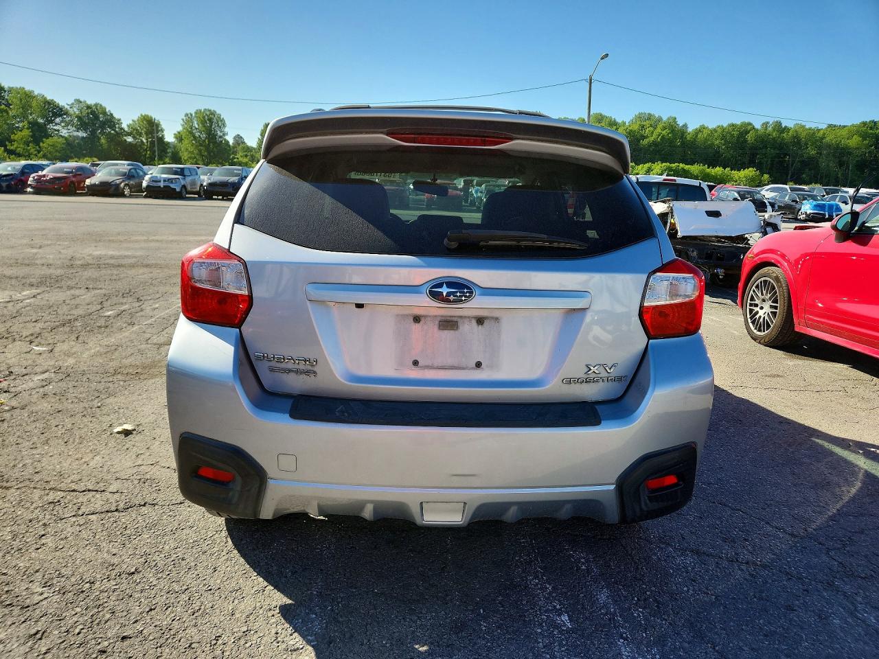 2014 Subaru Xv Crosstrek 2.0 Limited Silver vin: JF2GPAGC9E8241467