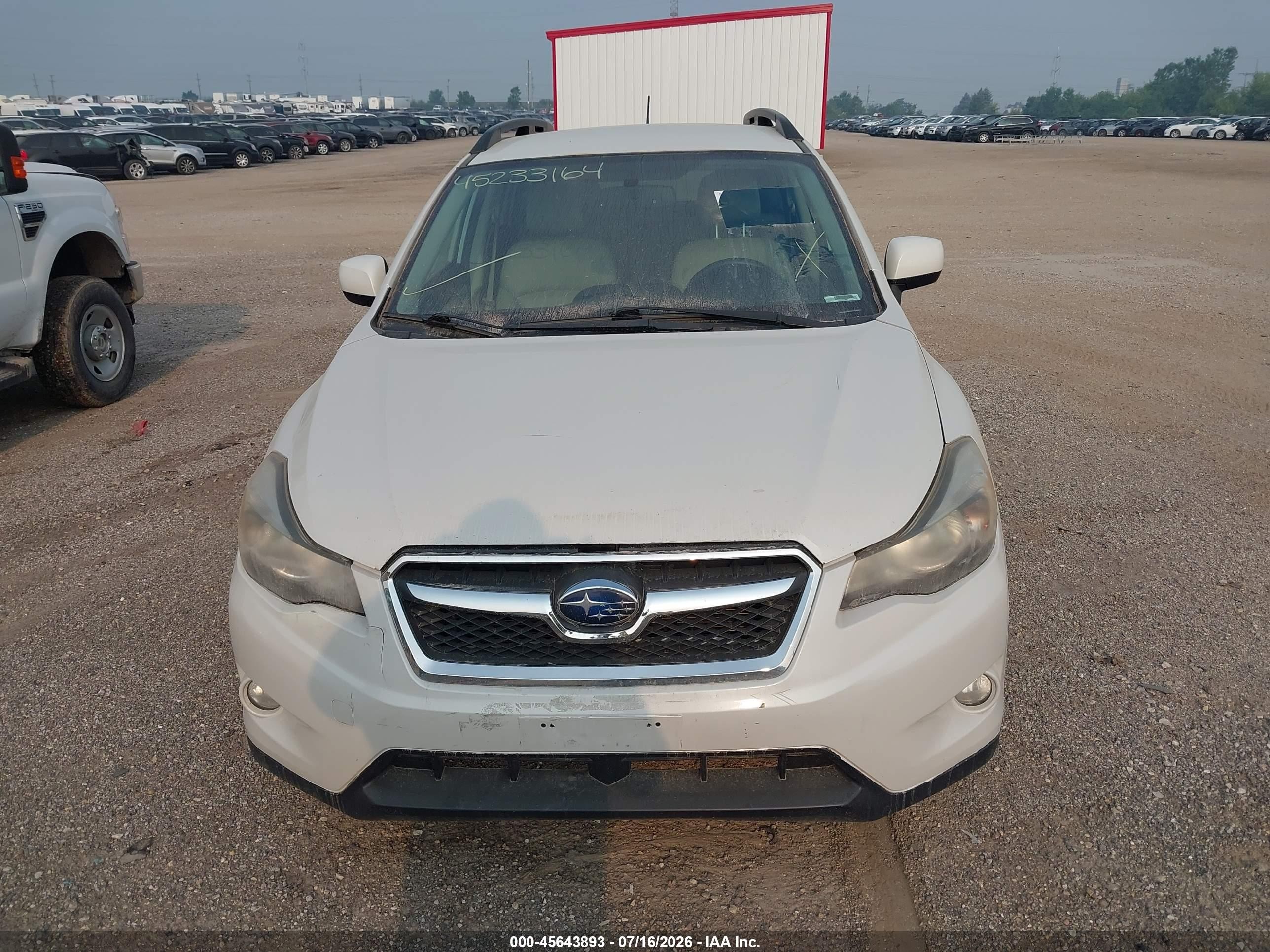 2014 Subaru Xv Crosstrek 2.0i Limited White vin: JF2GPAGC9E8254087