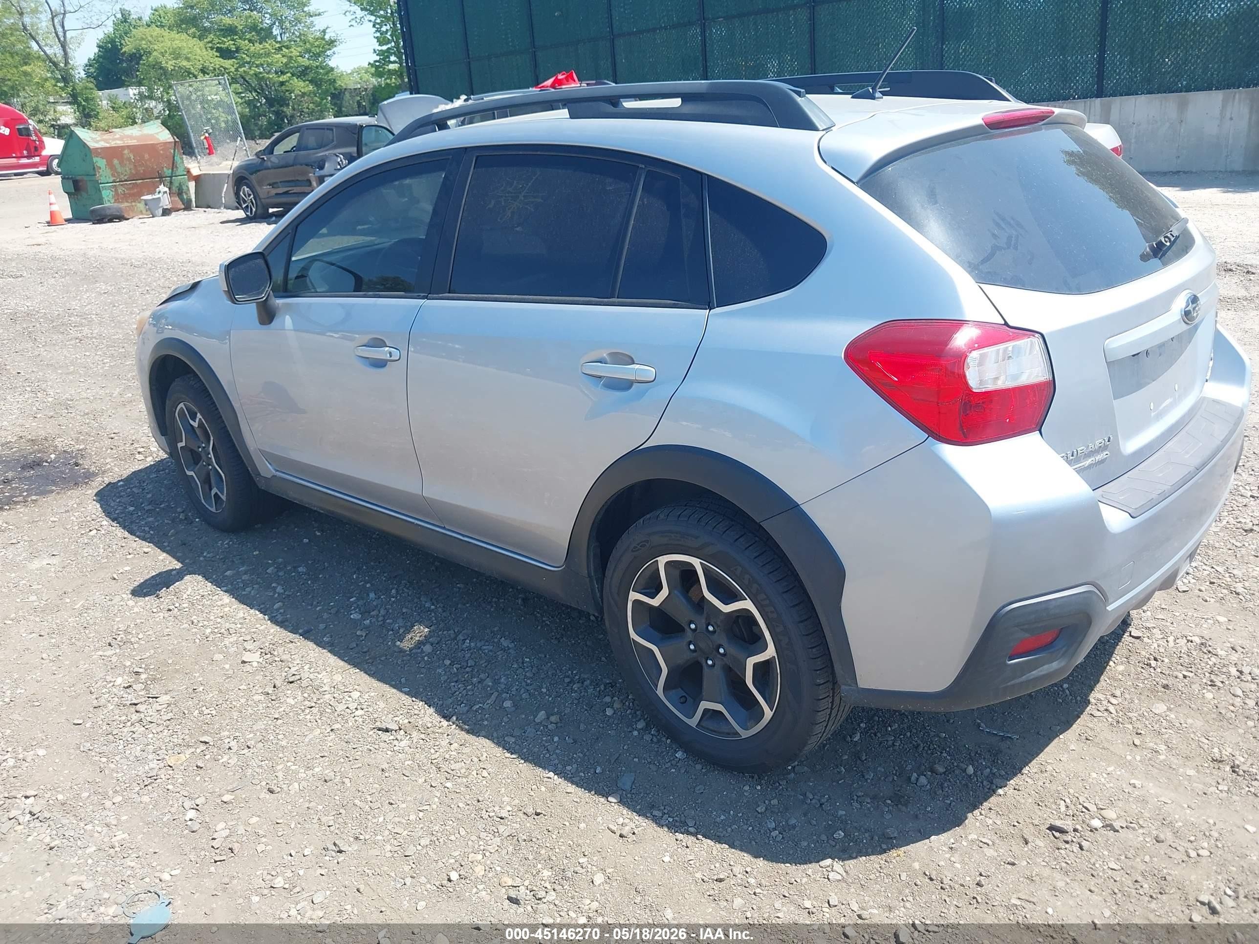 2014 Subaru Xv Crosstrek 2.0i Limited Silver vin: JF2GPAGC9E8280334