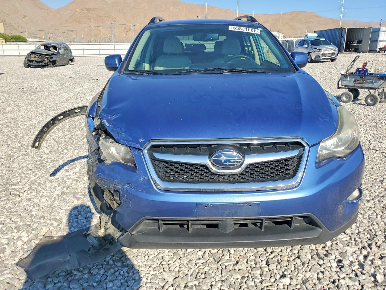 2014 Subaru Xv Crosstrek 2.0 Limited Blue vin: JF2GPAGC9E8280785
