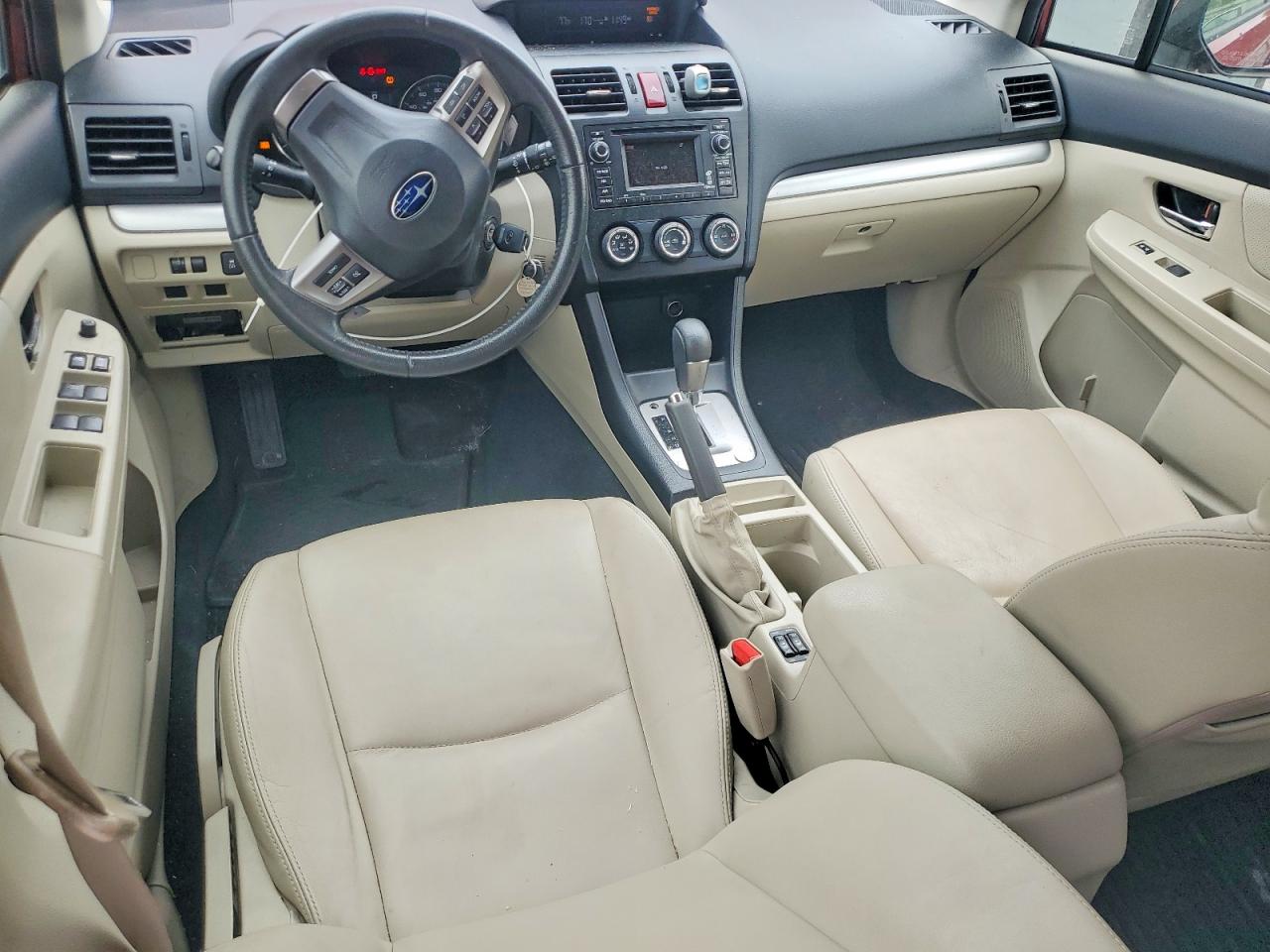 2014 Subaru Xv Crosstrek 2.0 Limited Burgundy vin: JF2GPAGC9E8283895