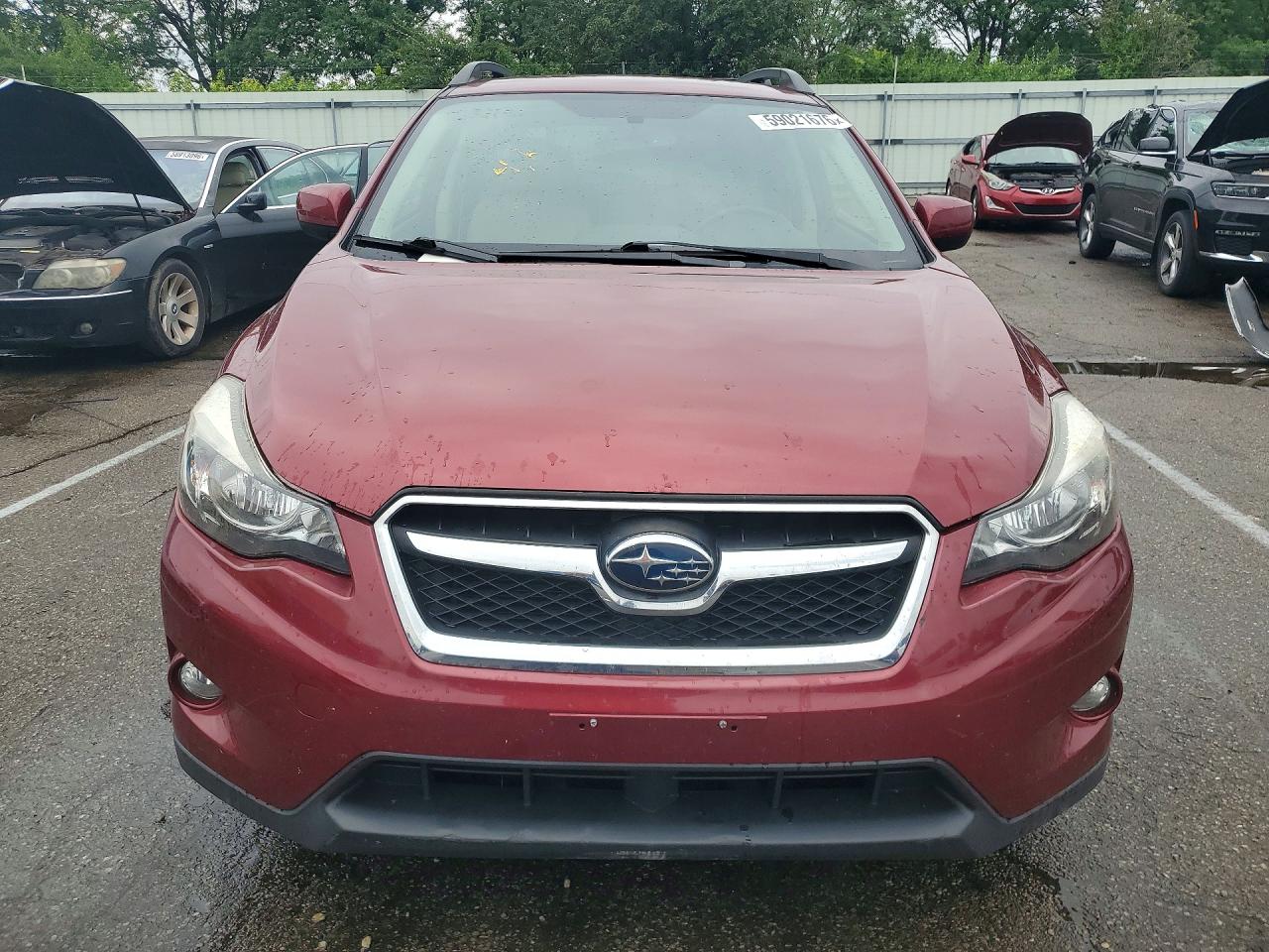 2014 Subaru Xv Crosstrek 2.0 Limited Burgundy vin: JF2GPAGC9E8283895