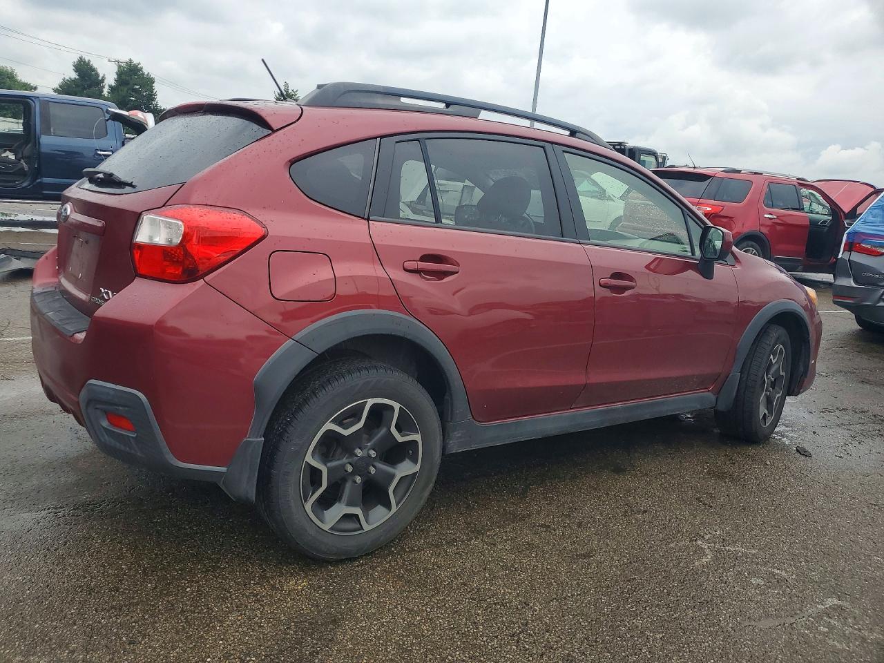 2014 Subaru Xv Crosstrek 2.0 Limited Burgundy vin: JF2GPAGC9E8283895