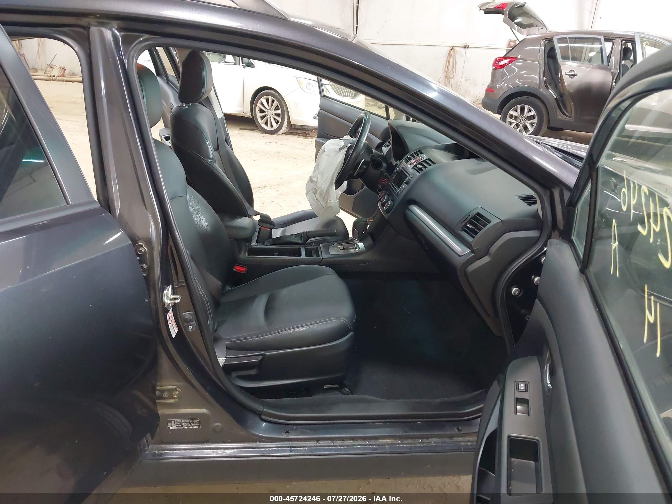 2014 Subaru Xv Crosstrek 2.0i Limited Gray vin: JF2GPAGC9E8286764