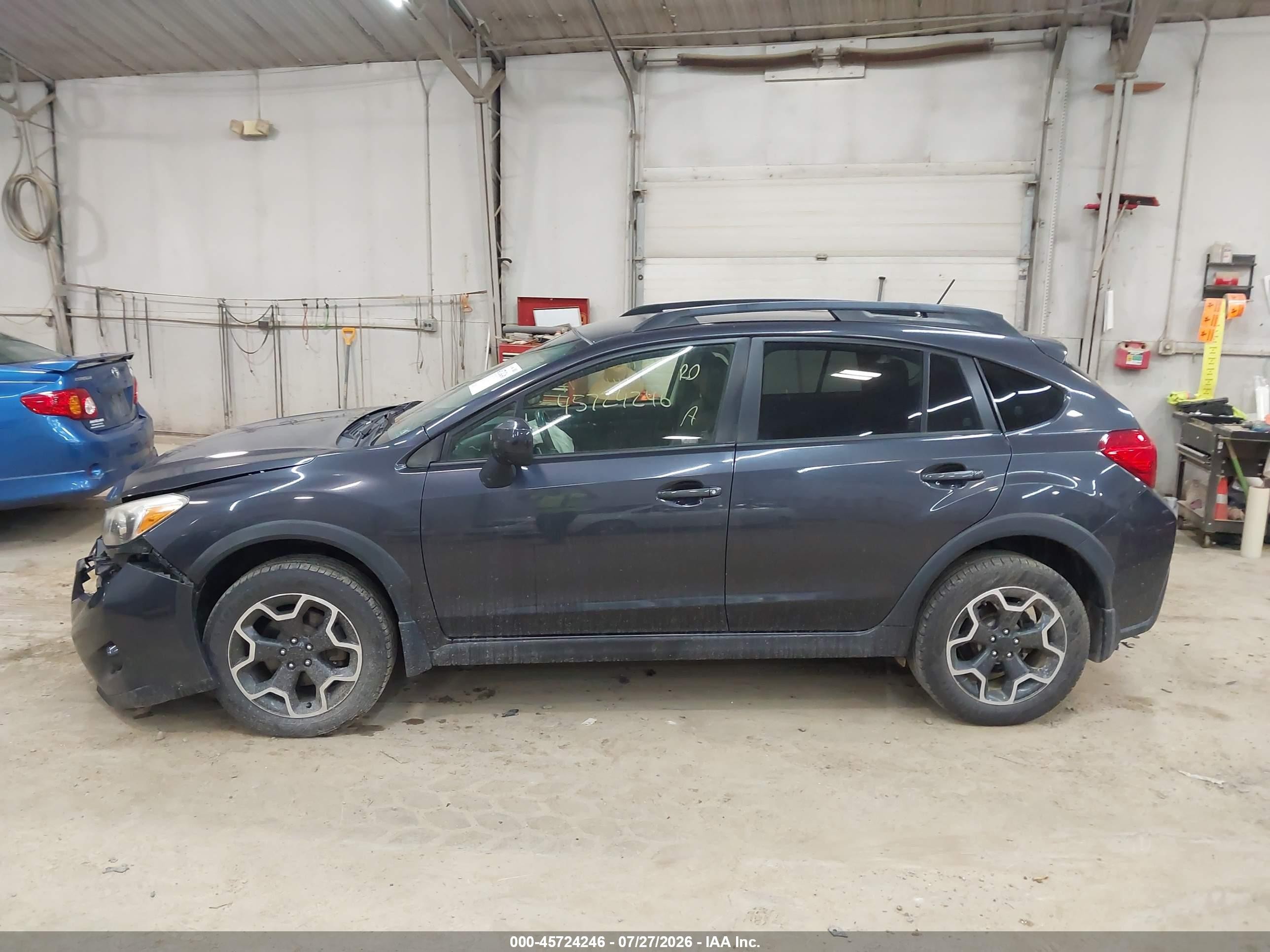 2014 Subaru Xv Crosstrek 2.0i Limited Gray vin: JF2GPAGC9E8286764