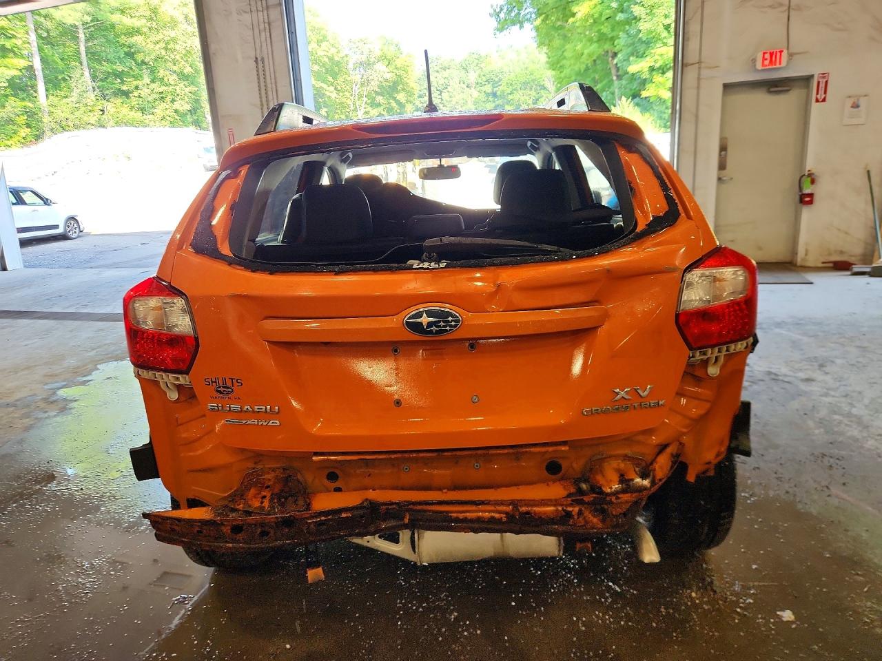 2014 Subaru Xv Crosstrek 2.0 Limited Orange vin: JF2GPAGC9E8288143