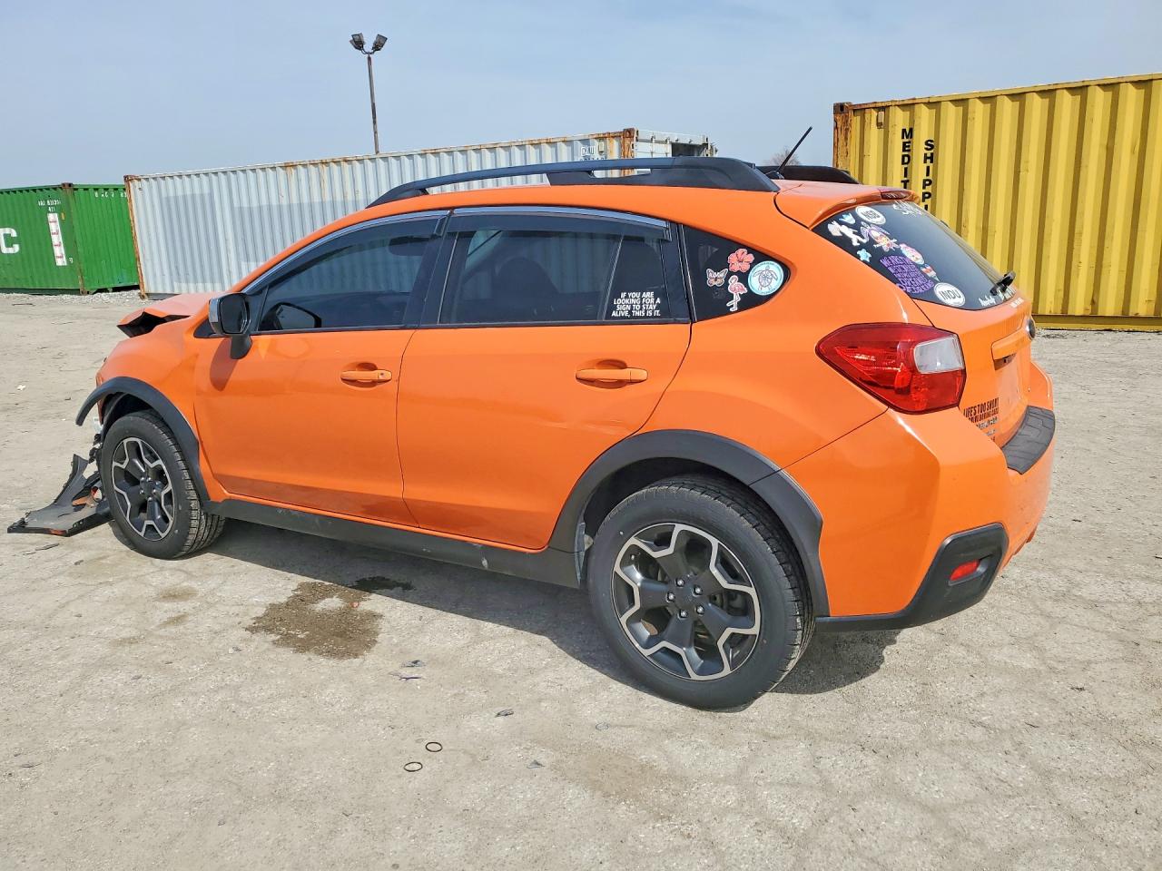 2014 Subaru Xv Crosstrek 2.0 Limited Orange vin: JF2GPAGC9E8319150
